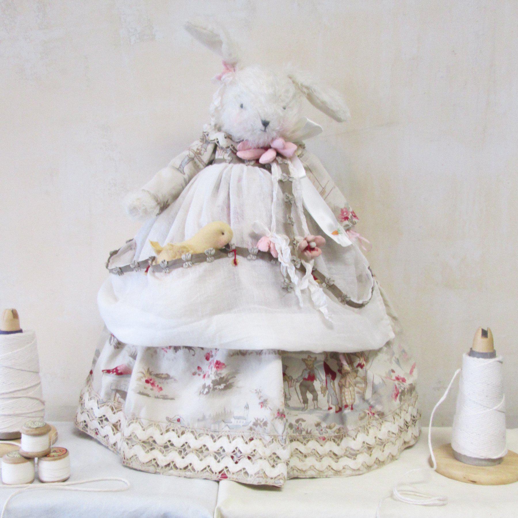 RETIRED - Hutch Studio - Comfort Chick-A-Dee - One Of A Kind Bunny、mySite、g9winljtr