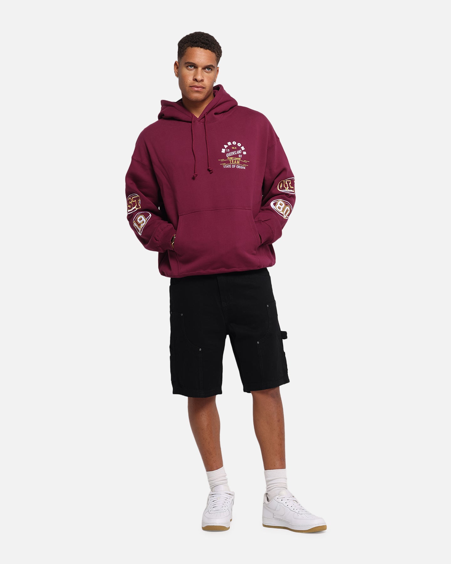 Queensland Rugby League Queensland Maroons State Of Origin Hoodie Maroon、mySite、zt4zffjzw