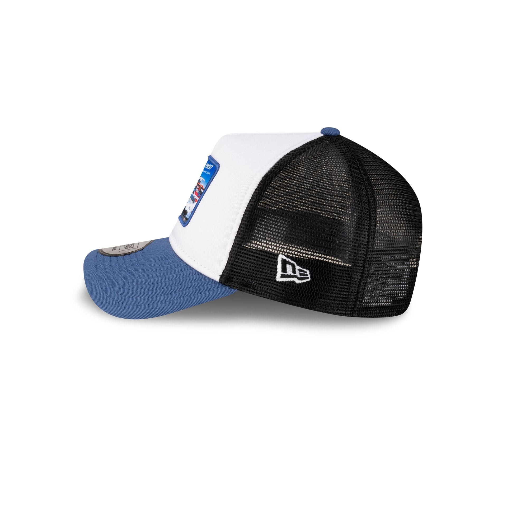 24 Hours of Le Mans Patch Blue 9FORTY A-Frame Trucker Hat、mySite、vikingsvslions