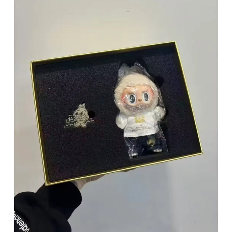  Labubu The Monsters Pop Mart 14th Anniversary Vinyl Plush Pendant 2024 Limited Edition、mySite、greenlandpopulation