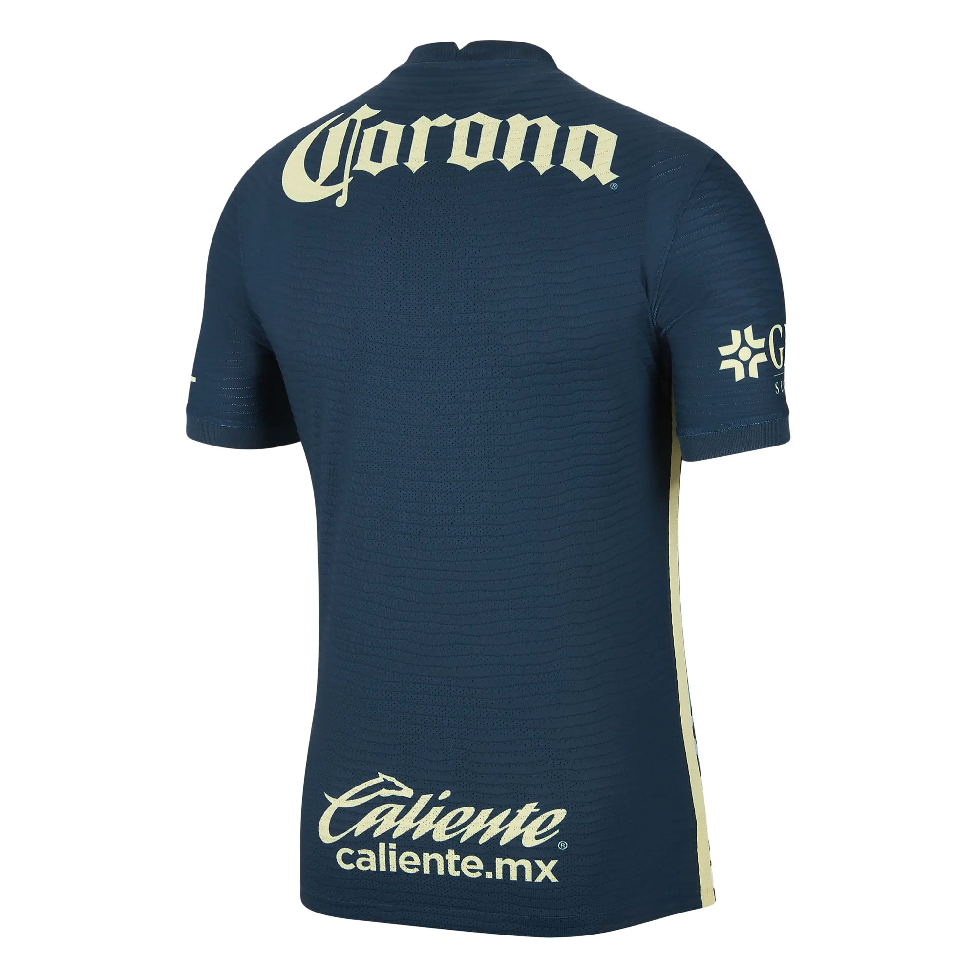 Nike Men's Club America 2021/22 Dri-FIT ADV Away Match Jersey Armory Navy/Lemon Chiffon、mySite、noshort