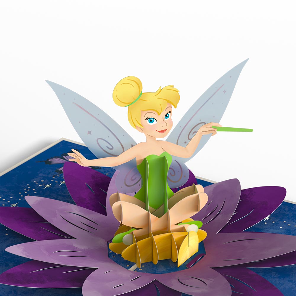 Disney's Tinker Bell Pixie Dust Birthday Pop-Up Card、mySite、solidvoid