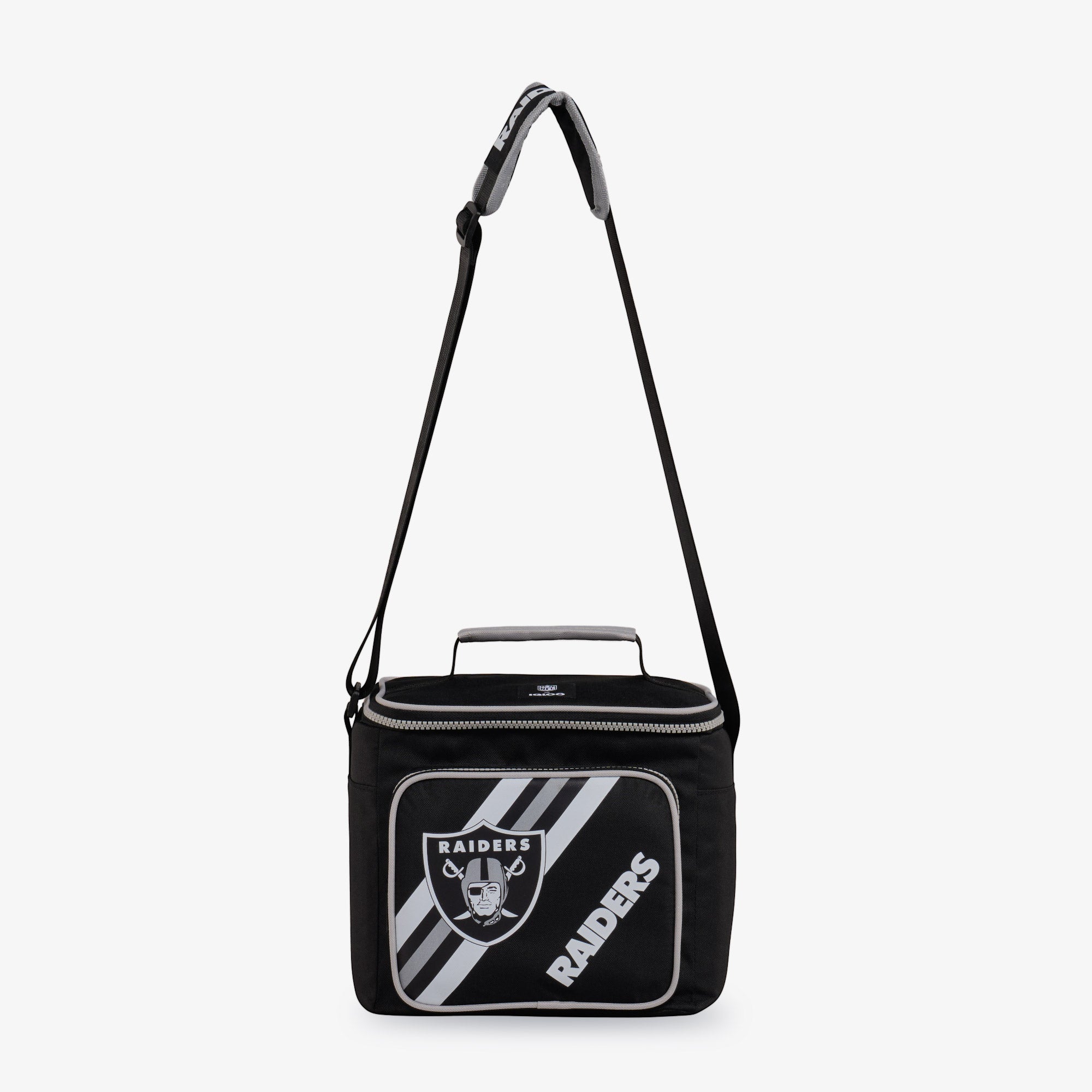Las Vegas Raiders Square Lunch Cooler Bag、mySite、noshort