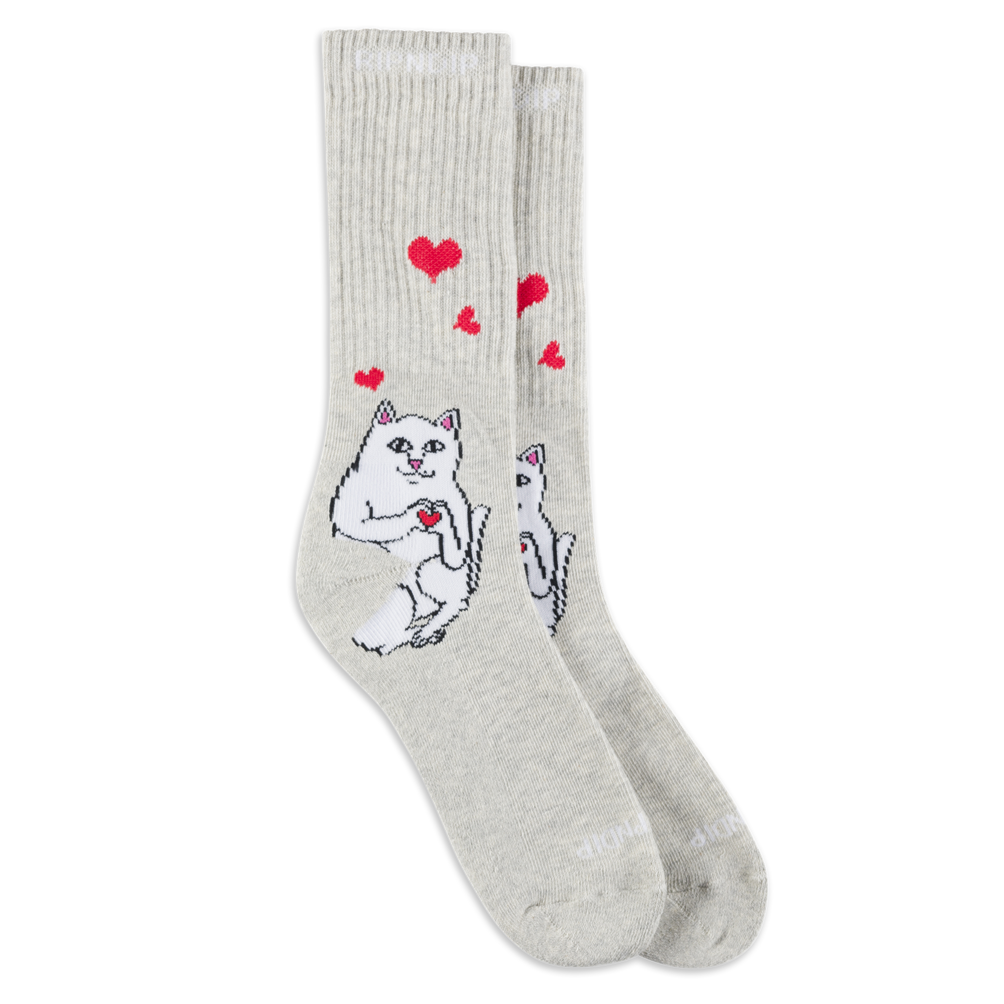  Nermal Loves Socks (Ash Heather)、mySite、merchandisen