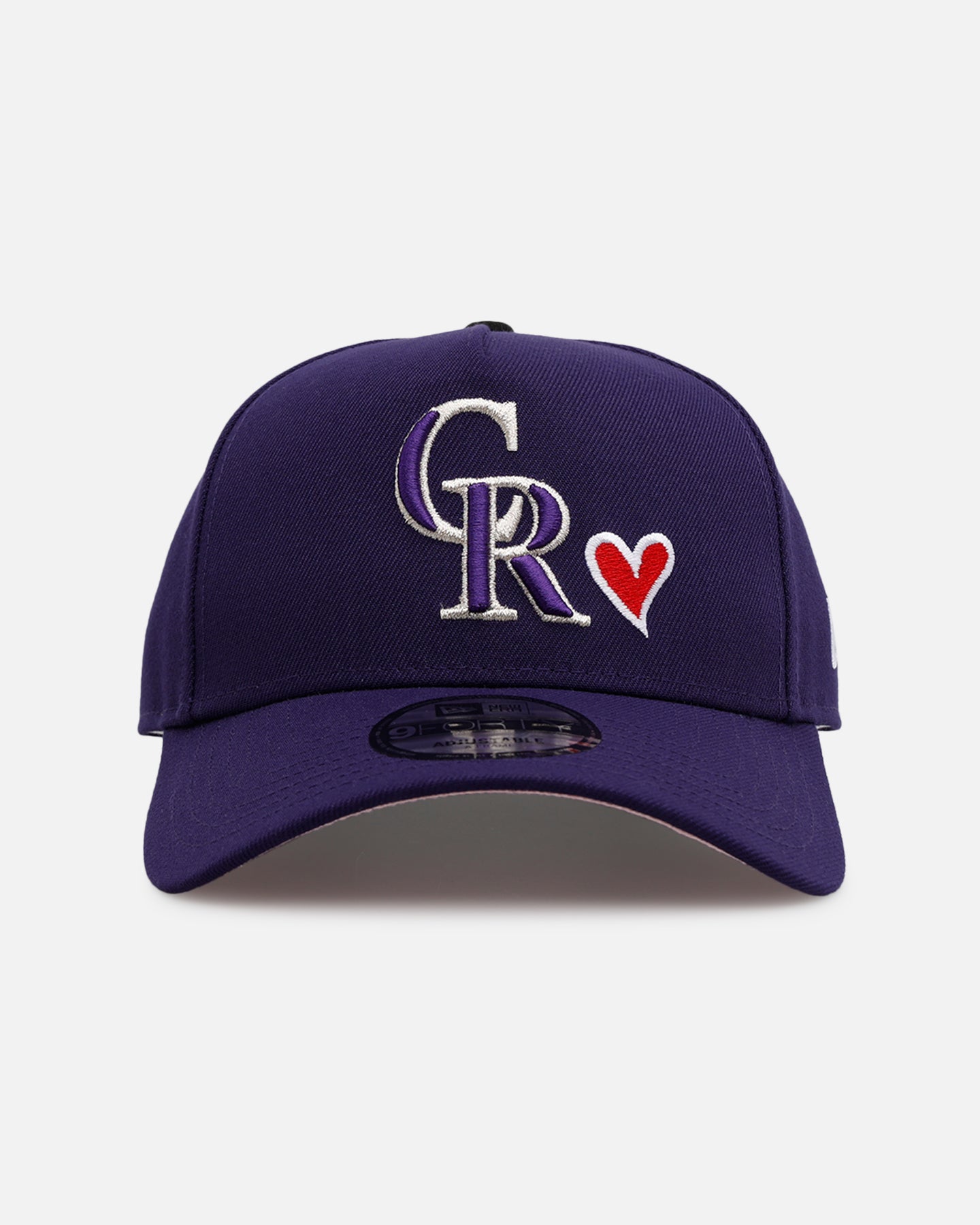New Era Colorado Rockies 'Team Color Hearts' 9FORTY A-Frame Snapback Official Team Color、mySite、zt4zffjzw
