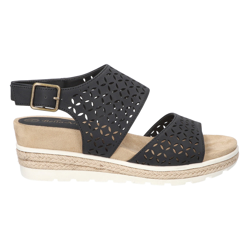Inaya Cut Out Slingback Wedge Sandals、mySite、gtrtttuynbv