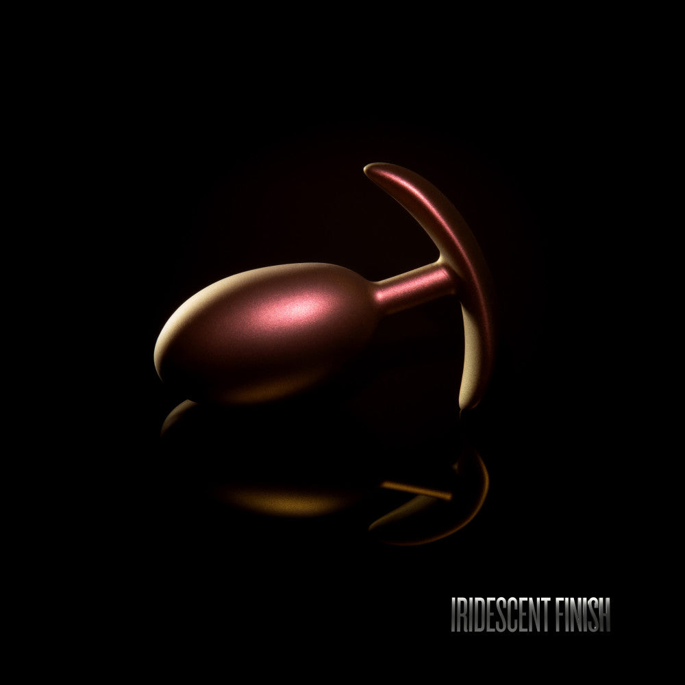 Anal Adventures Matrix By Blush® | The Neutron Plug: 4 inch Vibrating Inner Ball Butt Plug in Cosmic Copper | With Stayput™ Technology & Anchortech™ Base、mySite、bottomscart