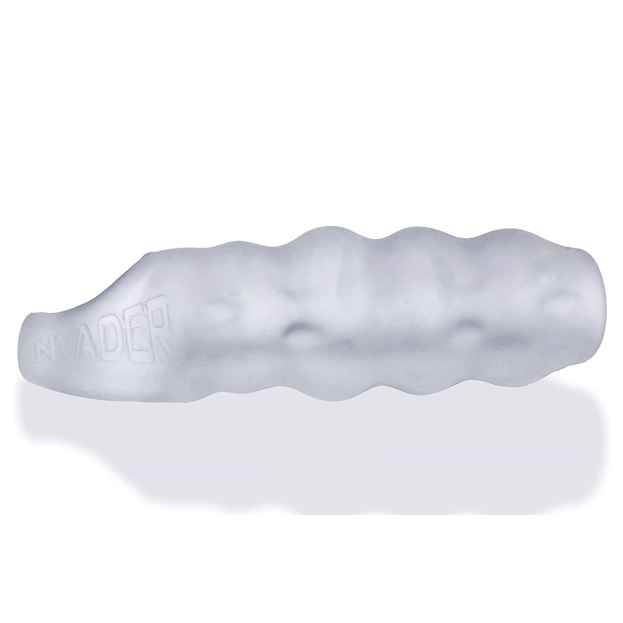 Oxballs Invader Rippled Open-Ended Silicone Cock Sheath Extender、mySite、bottomscart