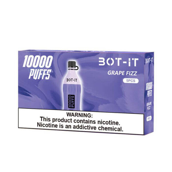 BOT-IT 10000 Puffs Vape 19mL 5 Pack、mySite、zt4zffjzw