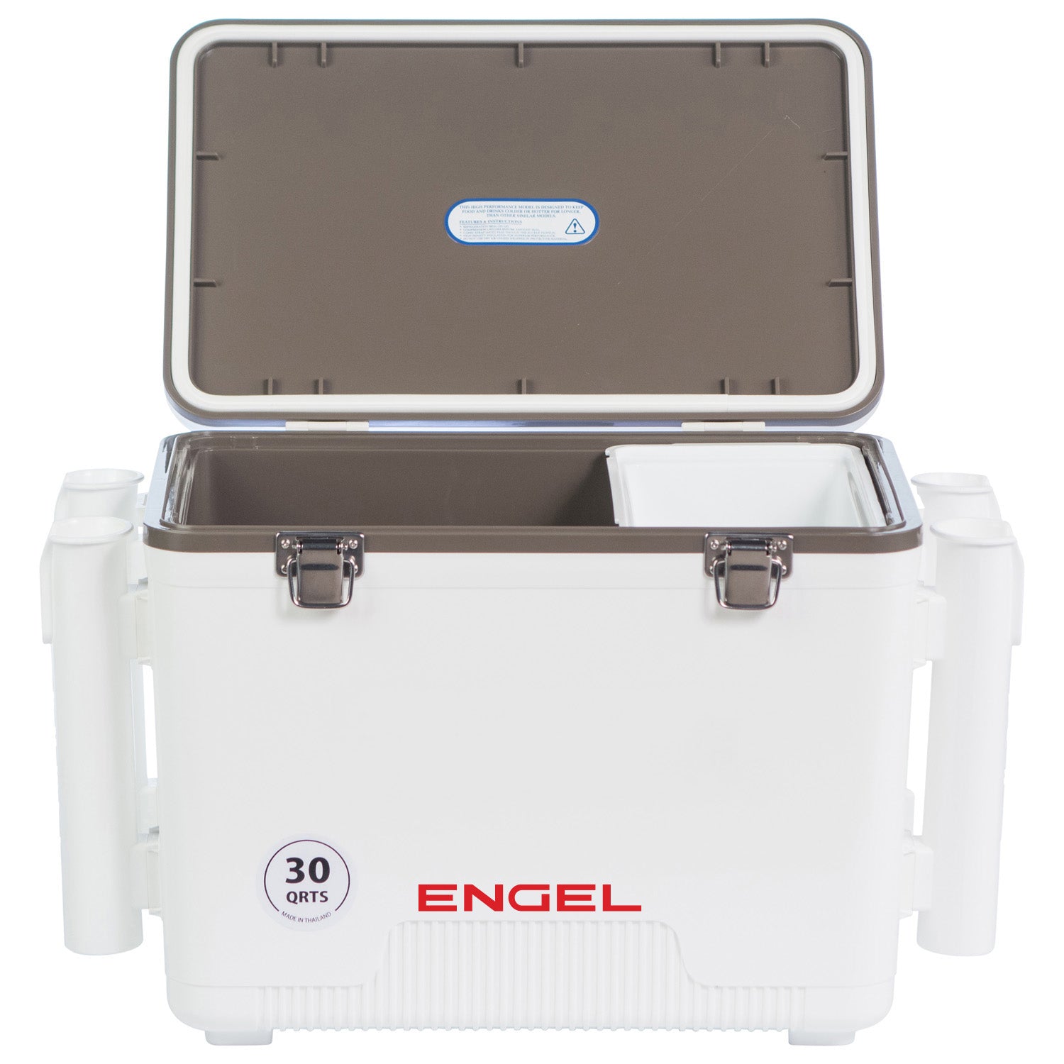 Engel 30 Quart Drybox/Cooler with Rod Holders、mySite、noshort