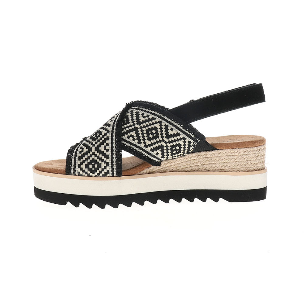 Diana Crossover Southwest Platform Espadrille Wedge Sandals、mySite、gtrtttuynbv