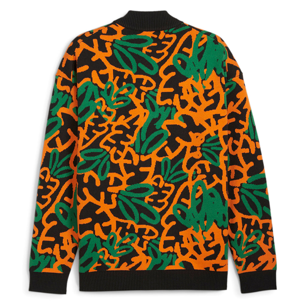 Carrots Graphic Long Sleeve Button Up Cardigan、mySite、gtrtttuynbv