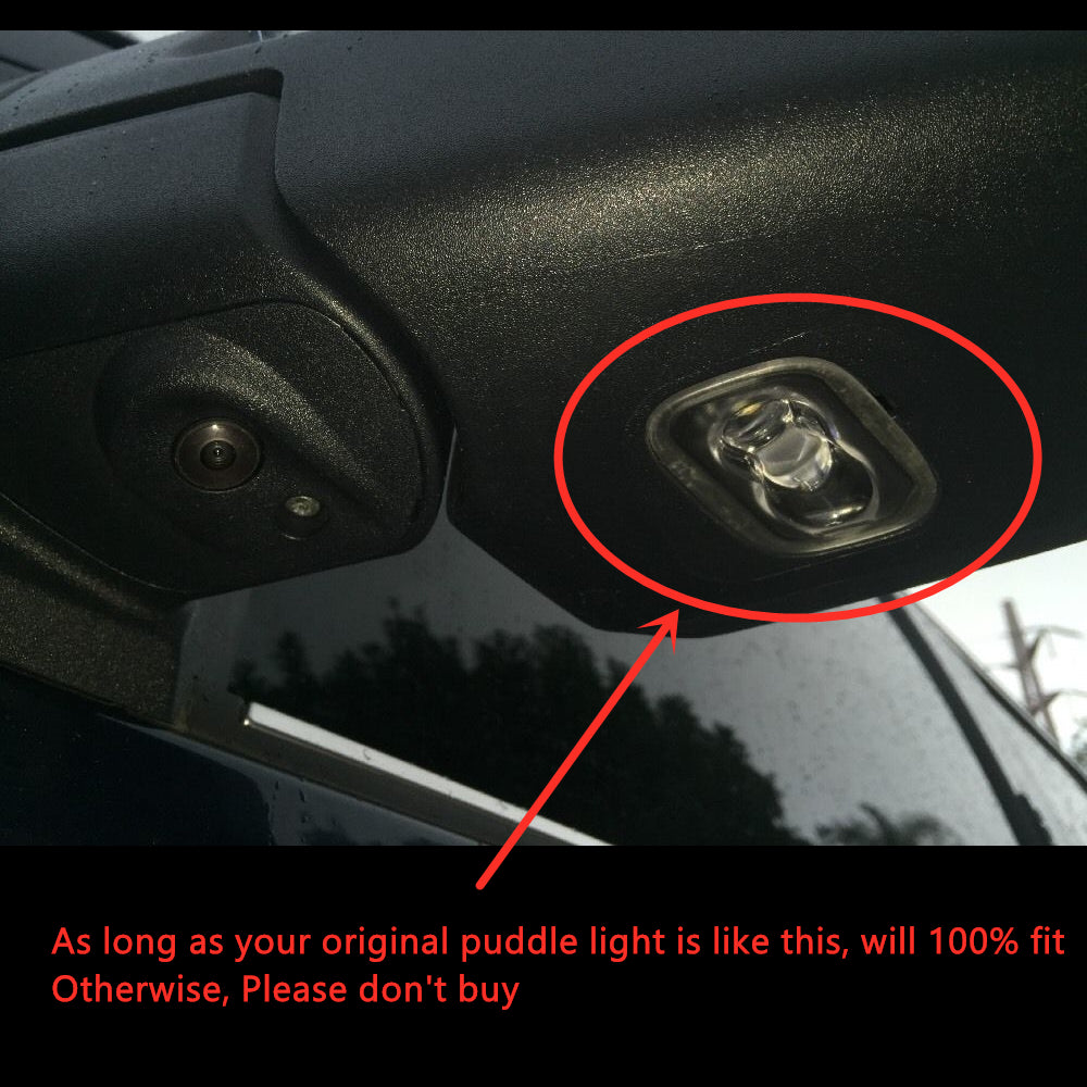 2x Ford F150 Mirror light (plug&play) (2015-2020) - 4 Logos、mySite、nflplayoffbracketp