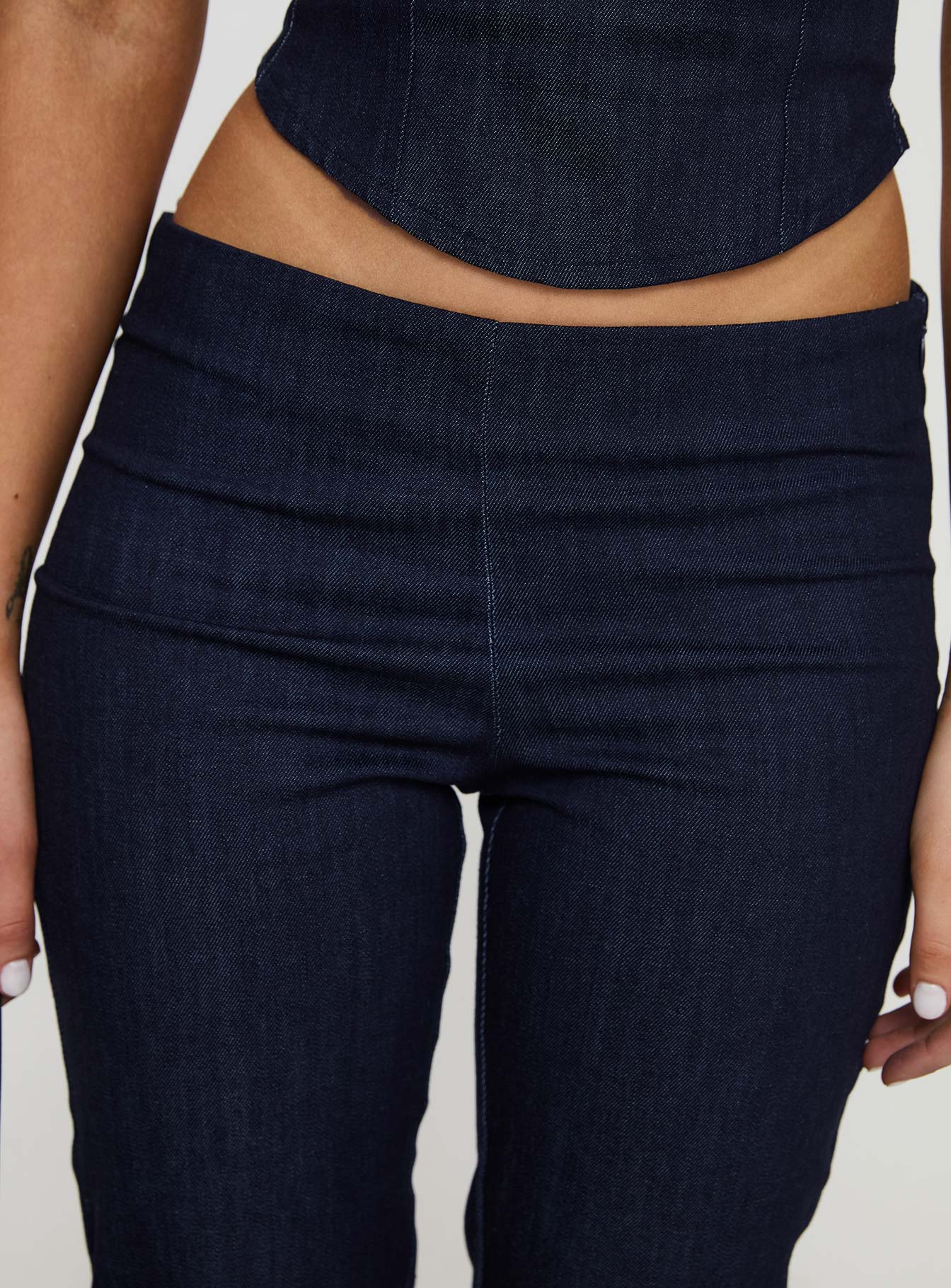 Nasya Halter Top Indigo、mySite、solidvoid