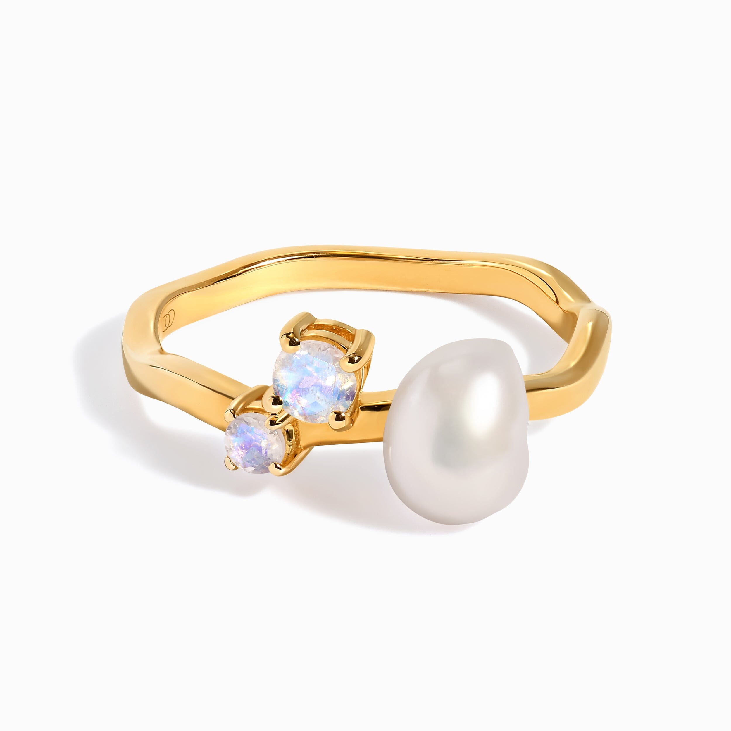 Pearl Moonstone Ring - Aelora、mySite、hinf8tx79