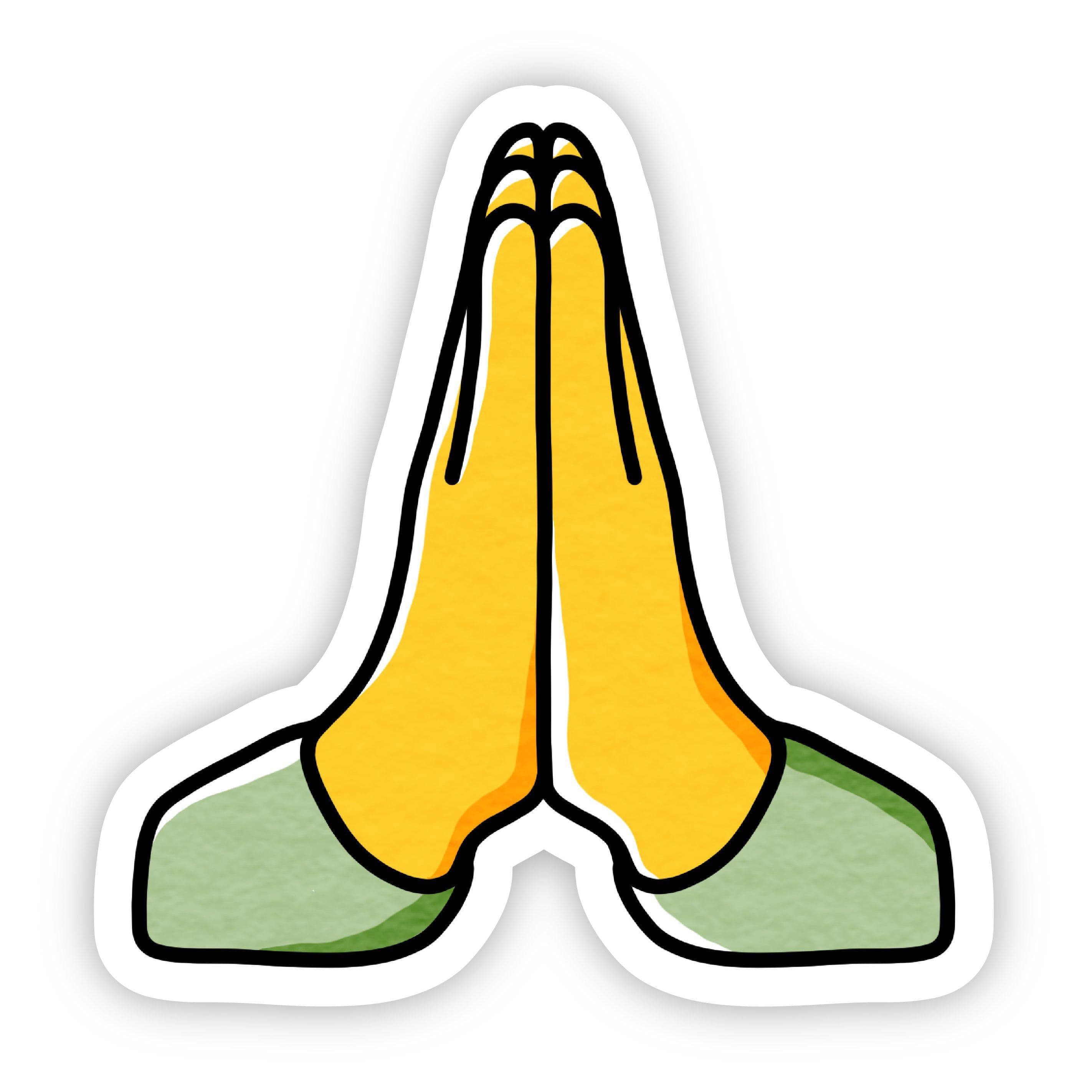  Praying Hands - Moodi Sticker、mySite、elrpsem3k