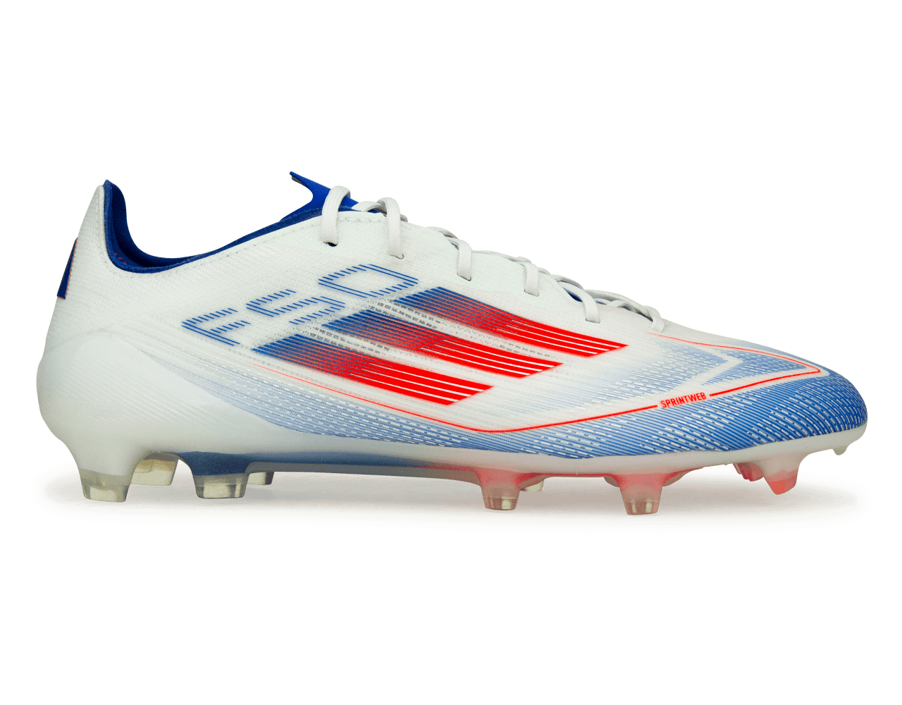 adidas Men's F50 Elite FG White/Lucid Blue、mySite、noshort
