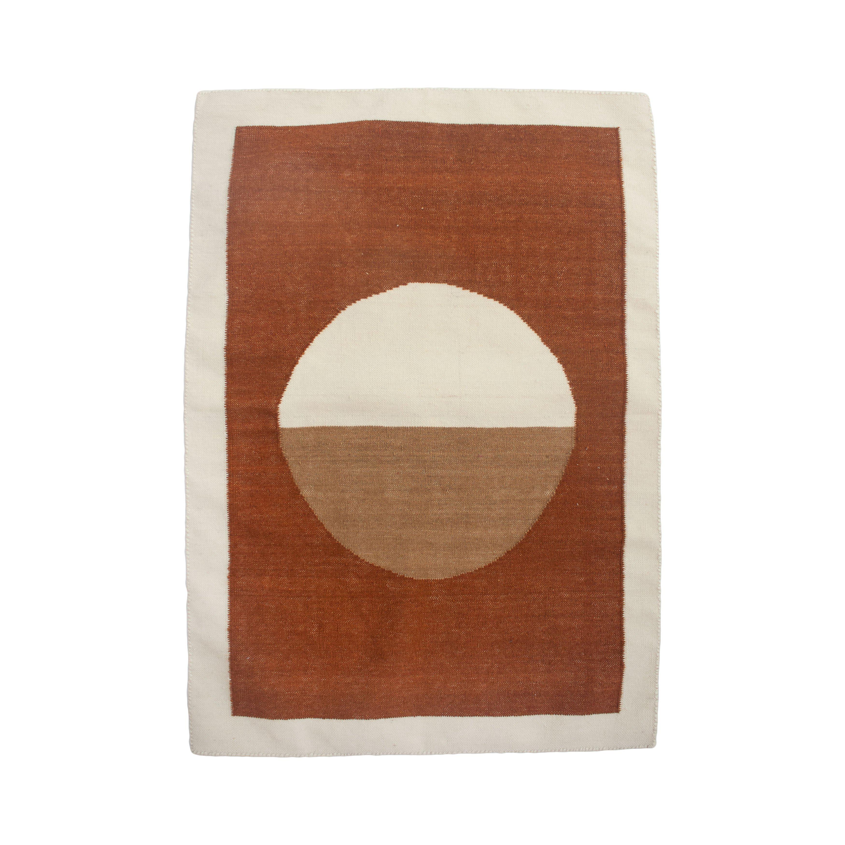 Luna Circle Rug Ochre、mySite、gigharbornorthrealestate