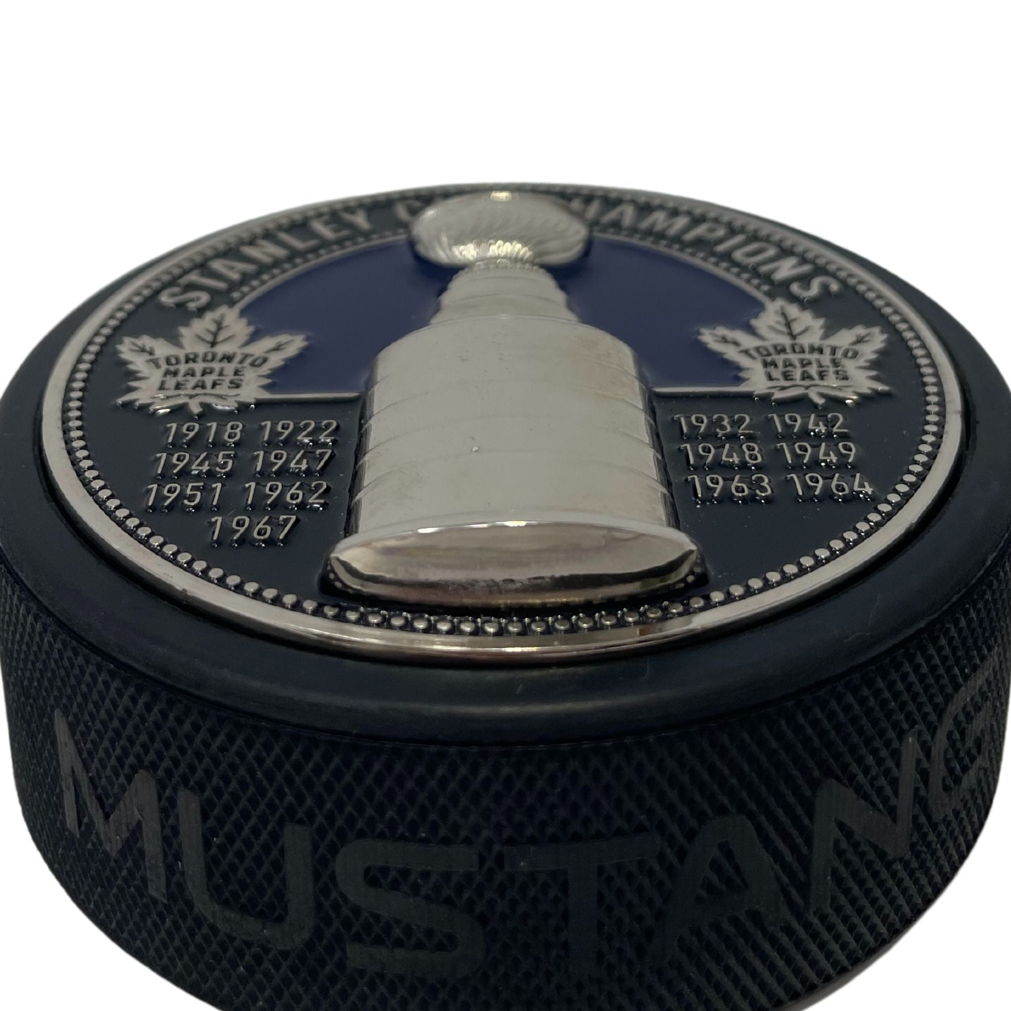 Toronto Maple Leafs Puck | Ultra 3D Stanley Cup Medallion、mySite、neckold