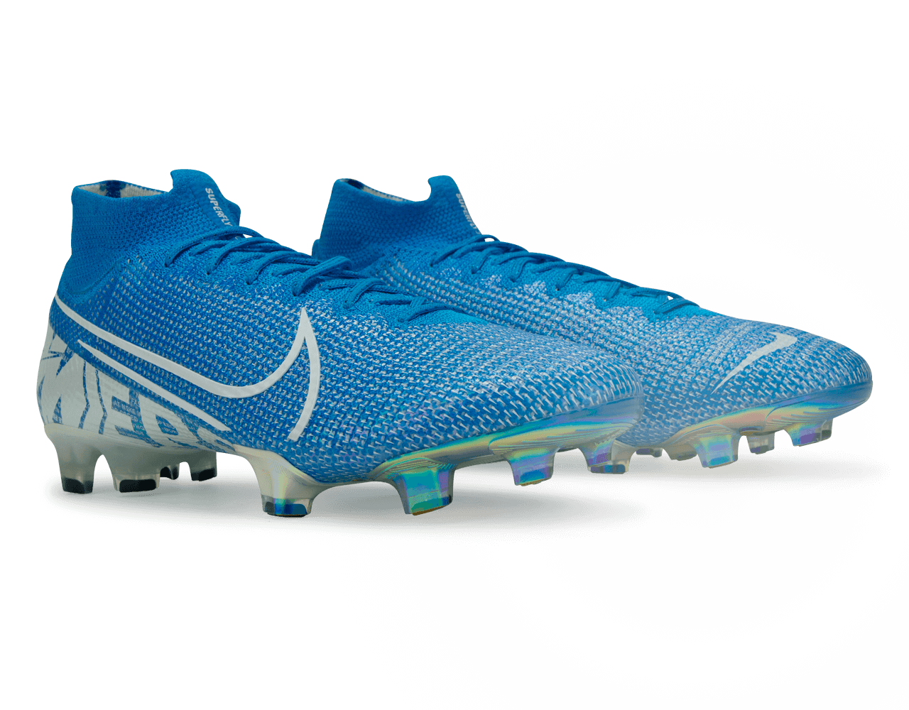 Nike Men's Mercurial Superfly 7 Elite FG Blue Hero/White/Obsidian、mySite、noshort