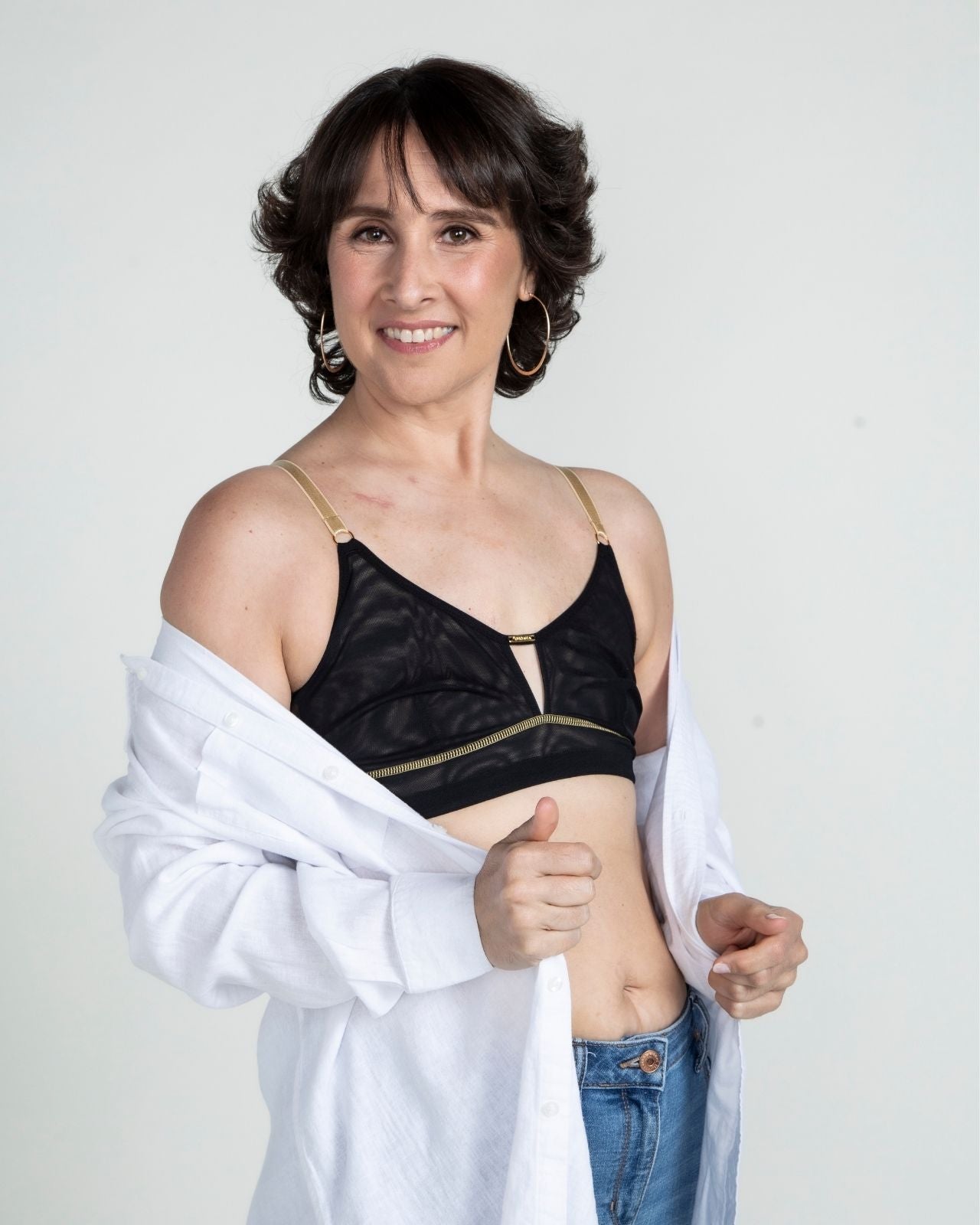 Victoria Mesh Keyhole Bralette、mySite、bengalsvssteelers