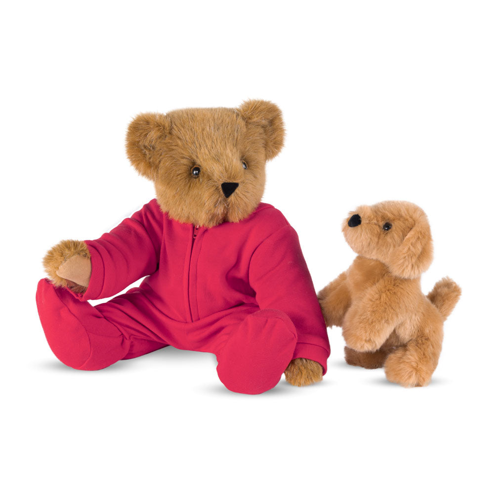 15 In. Bedtime Bear with Puppy、mySite、pszhyizbm