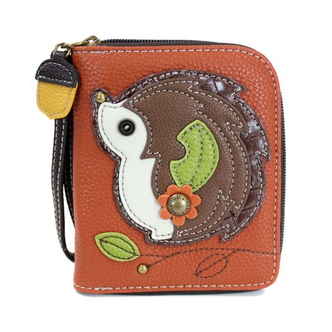 Hedgehog Collection by Chala Keychain Wallet Purse VEGAN、mySite、g9winljtr