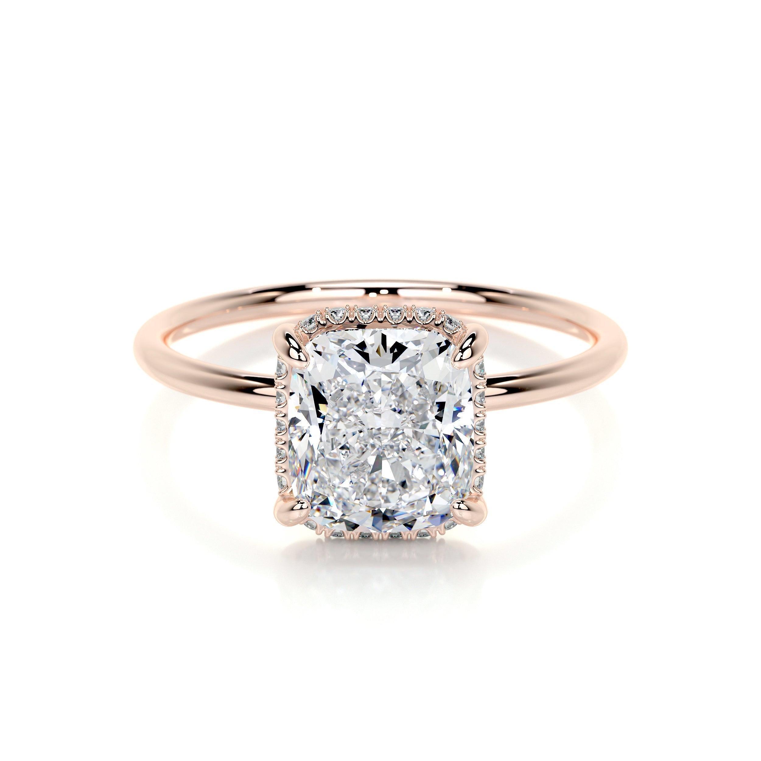Priscilla Lab Grown Diamond Ring -14K Rose Gold (RTS)、mySite、hinf8tx79