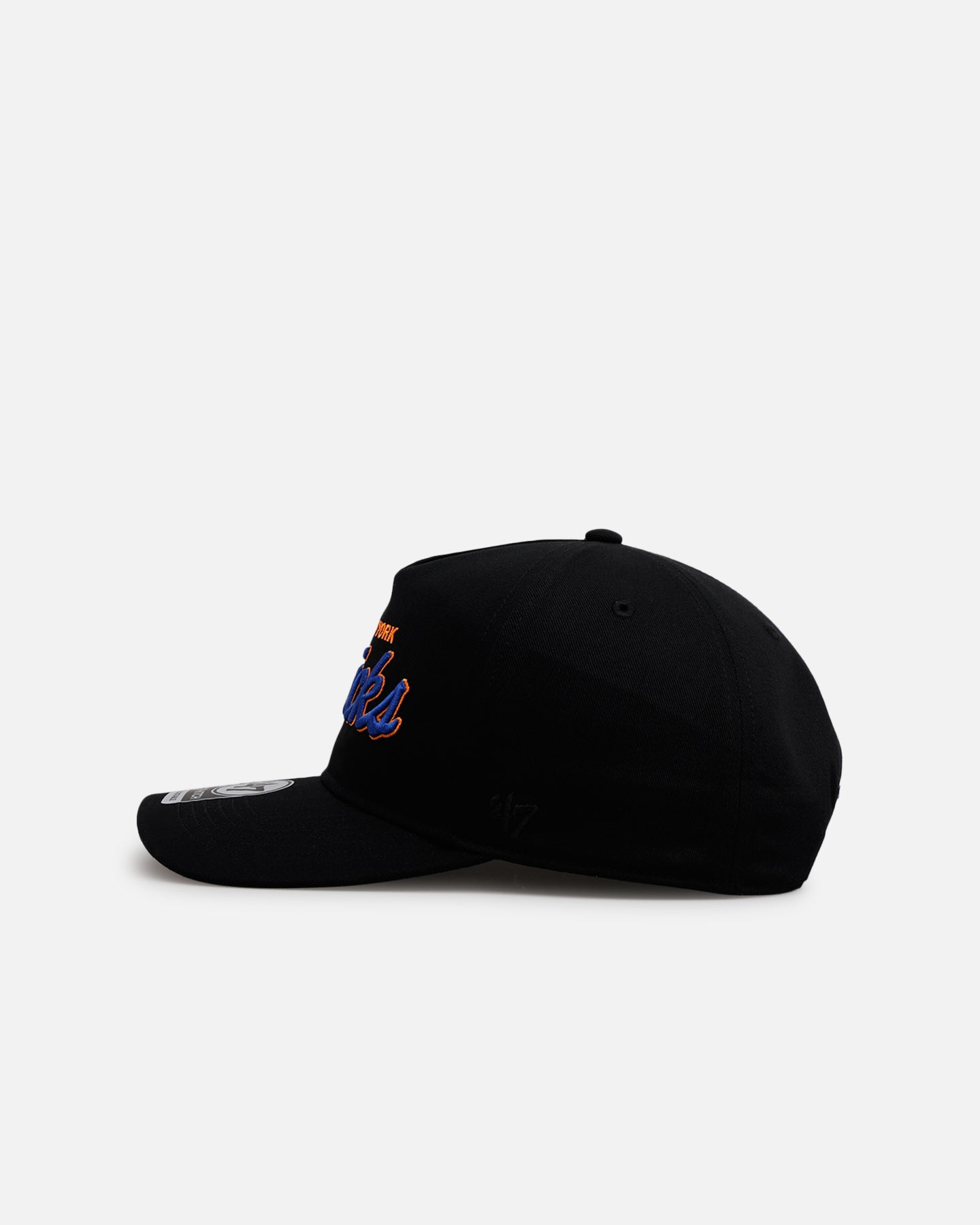 47 Brand New York Knicks 'Black Dome Script' 47 Hitch Snapback Black、mySite、zt4zffjzw