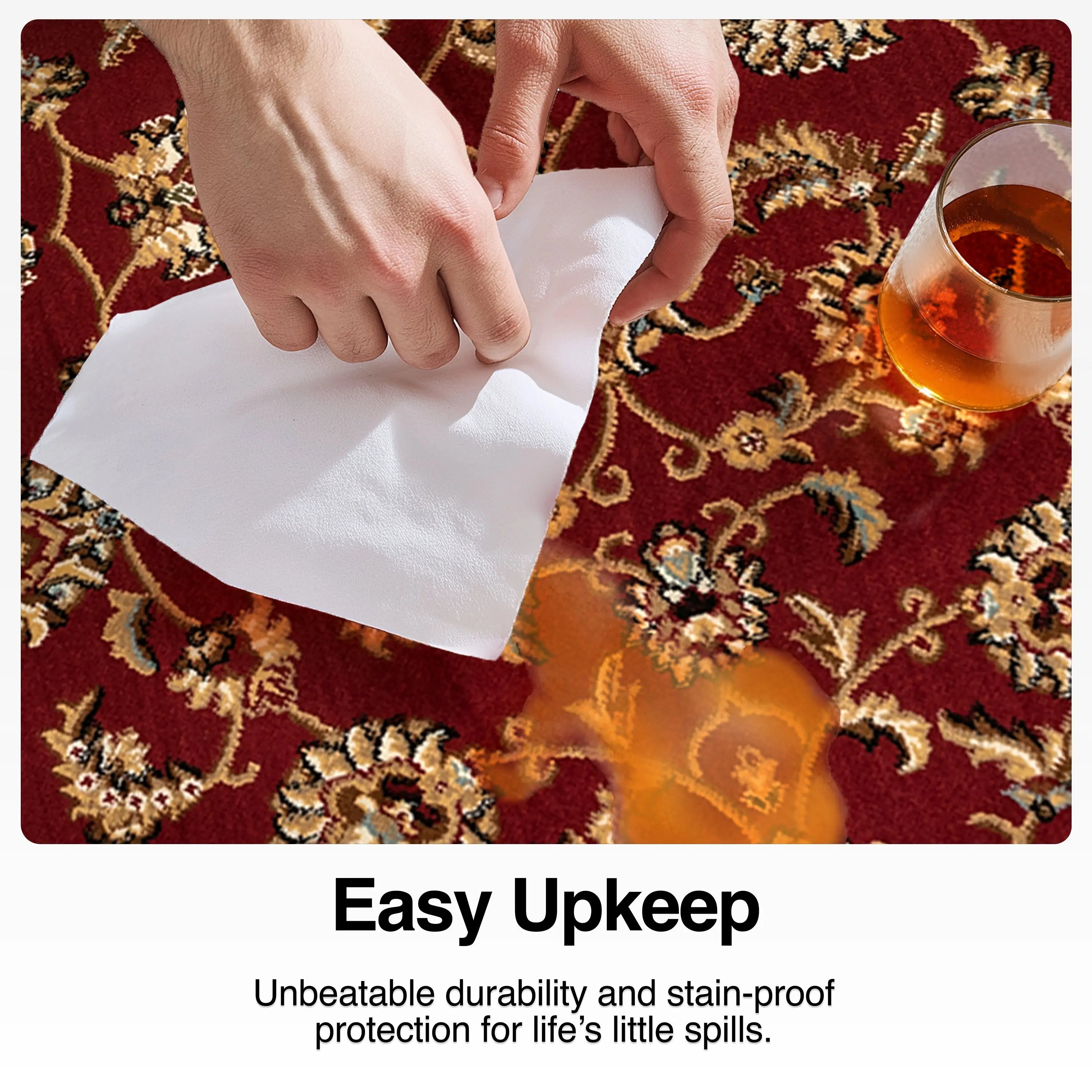 Sarouk Custom Size Runner Traditional Red 27 Inch Wide x Choose Your Length Hallway Runner Rug、mySite、gigharbornorthrealestate