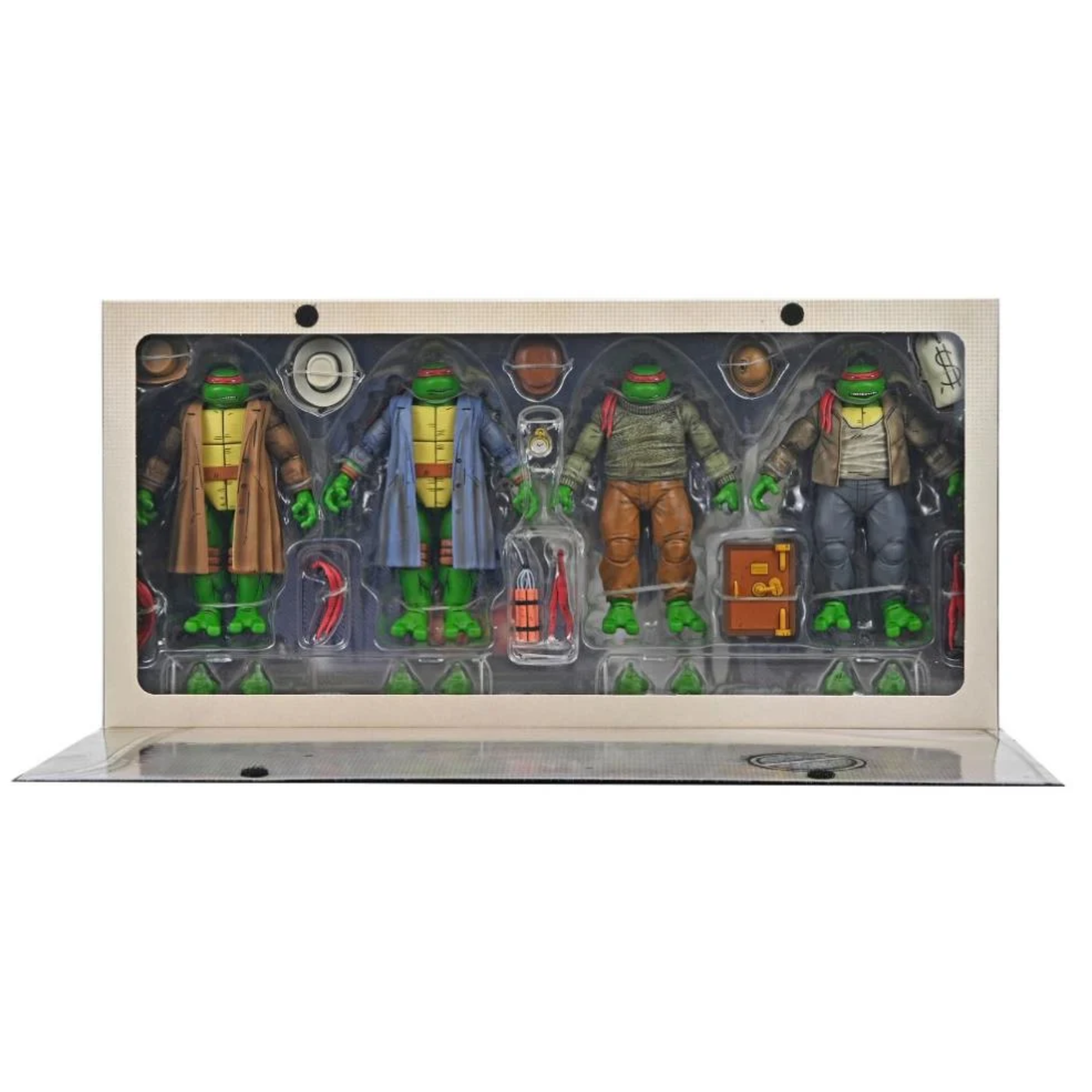 NECA Teenage Mutant Ninja Turtles Gangster Turtles 4-Pack (Mirage Comics)、mySite、hgirdovlk