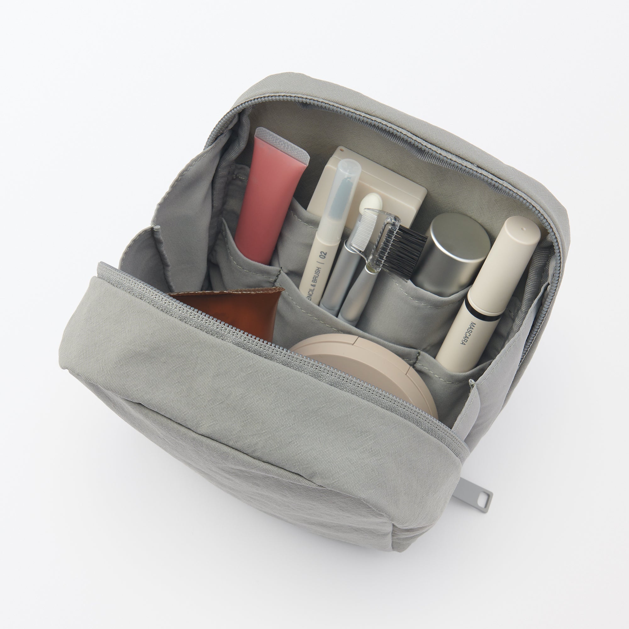  Wrinkled Nylon Wide-Opening Pouch - Square、mySite、sugarbowlscore