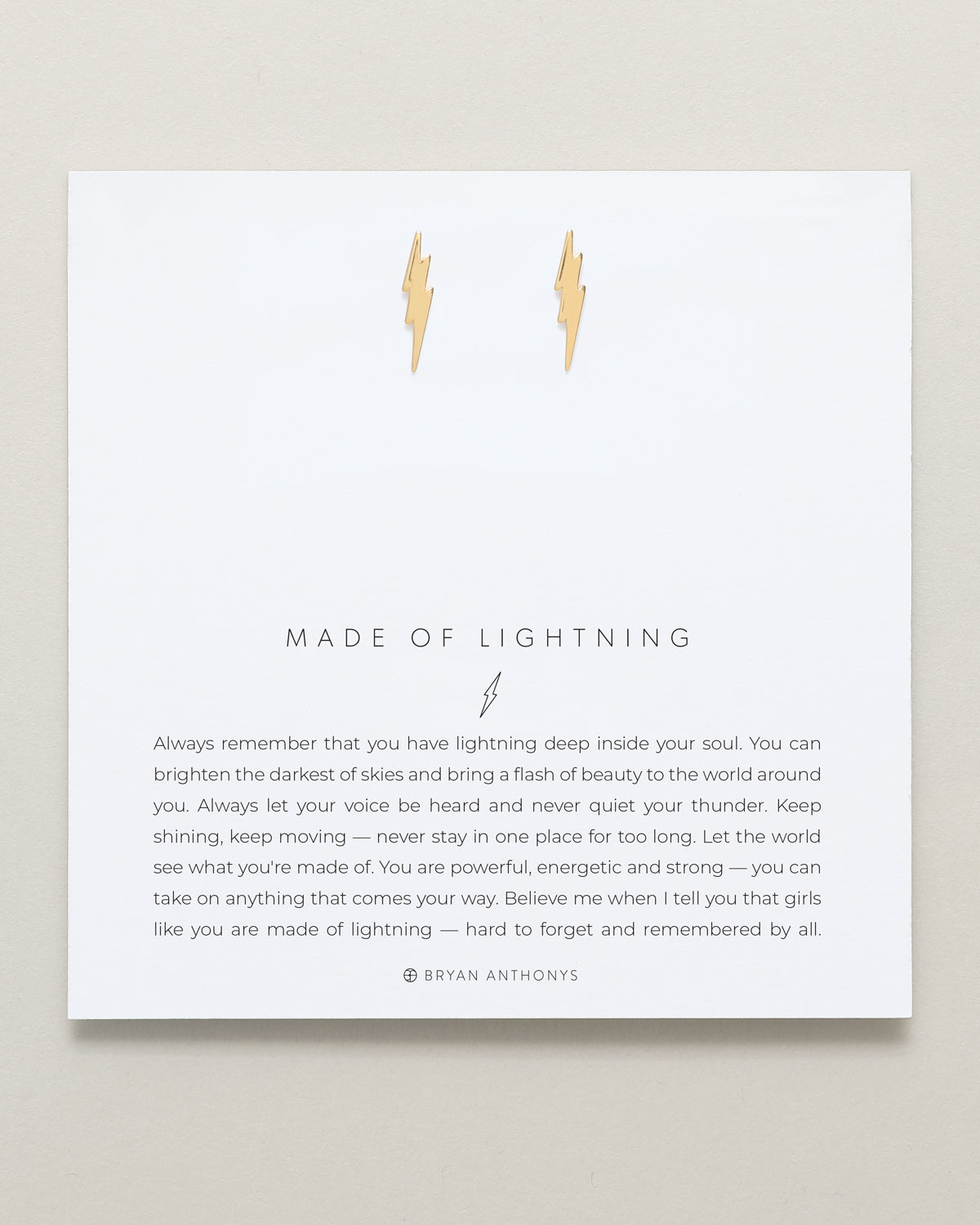Made Of Lightning Earrings、mySite、hinf8tx79