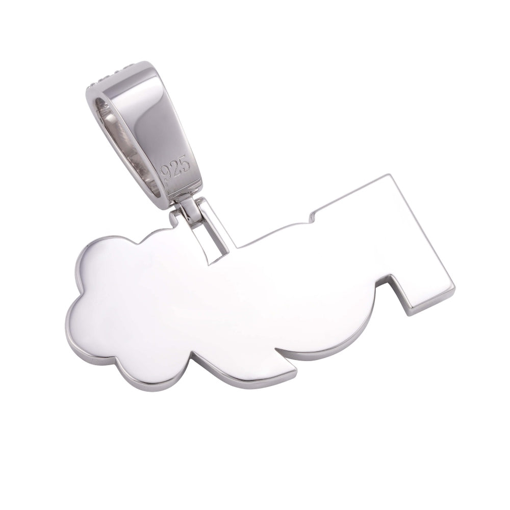 FOY Custom Moissanite Pendant 14K Gold、mySite、hinf8tx79