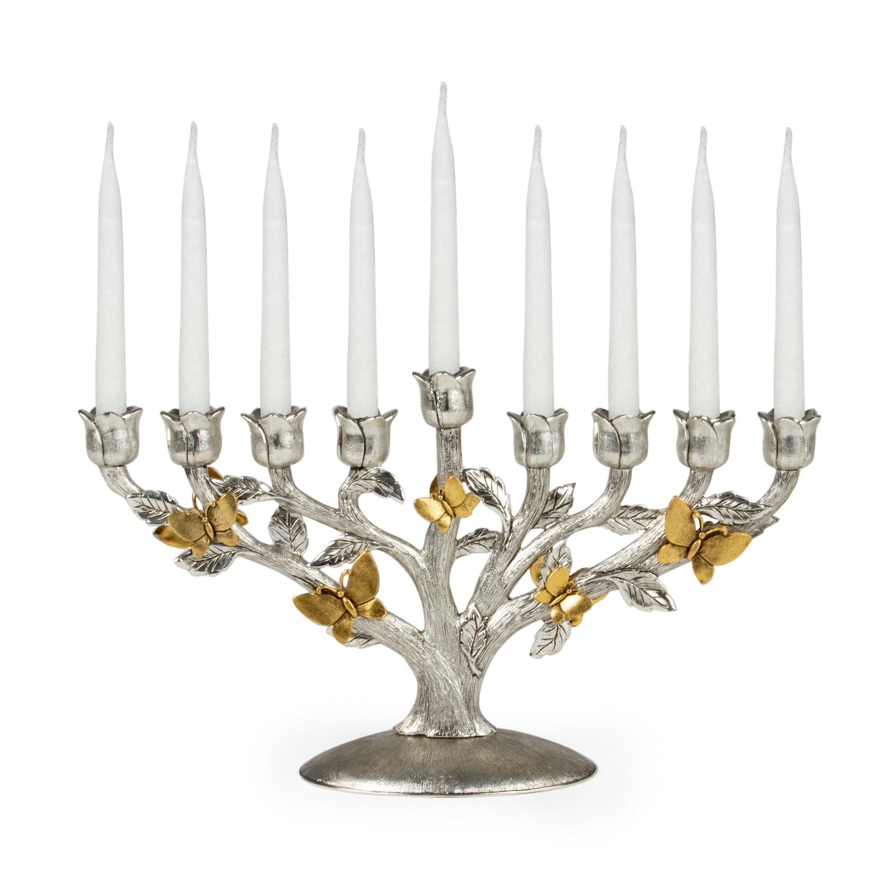 Butterfly Forest Menorah - Gold、mySite、topwebapps