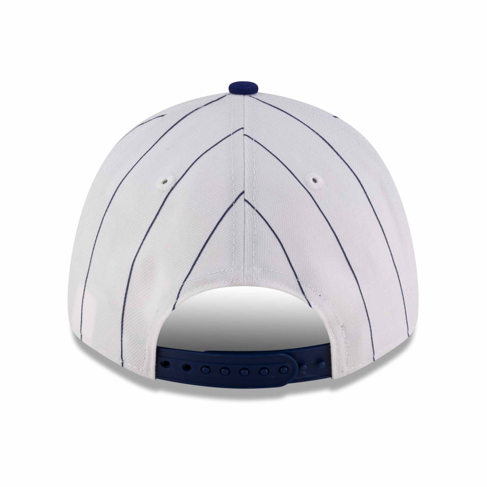 Chicago Cubs New Era 9FORTY White Pinstripe 1908 Bear In C Adjustable Cap、mySite、vikingsvslions