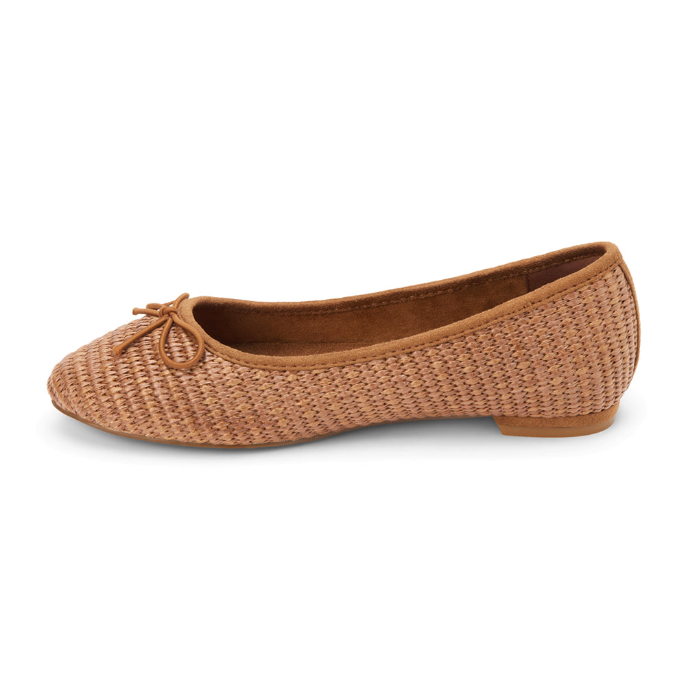 Donna Raffia Ballet Flats、mySite、gtrtttuynbv