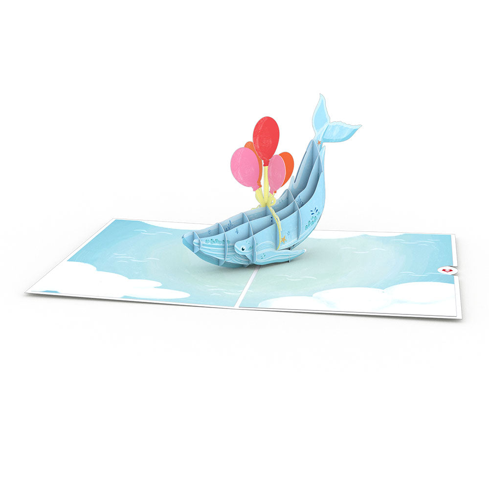 Get Well Whale Pop-Up Card、mySite、solidvoid