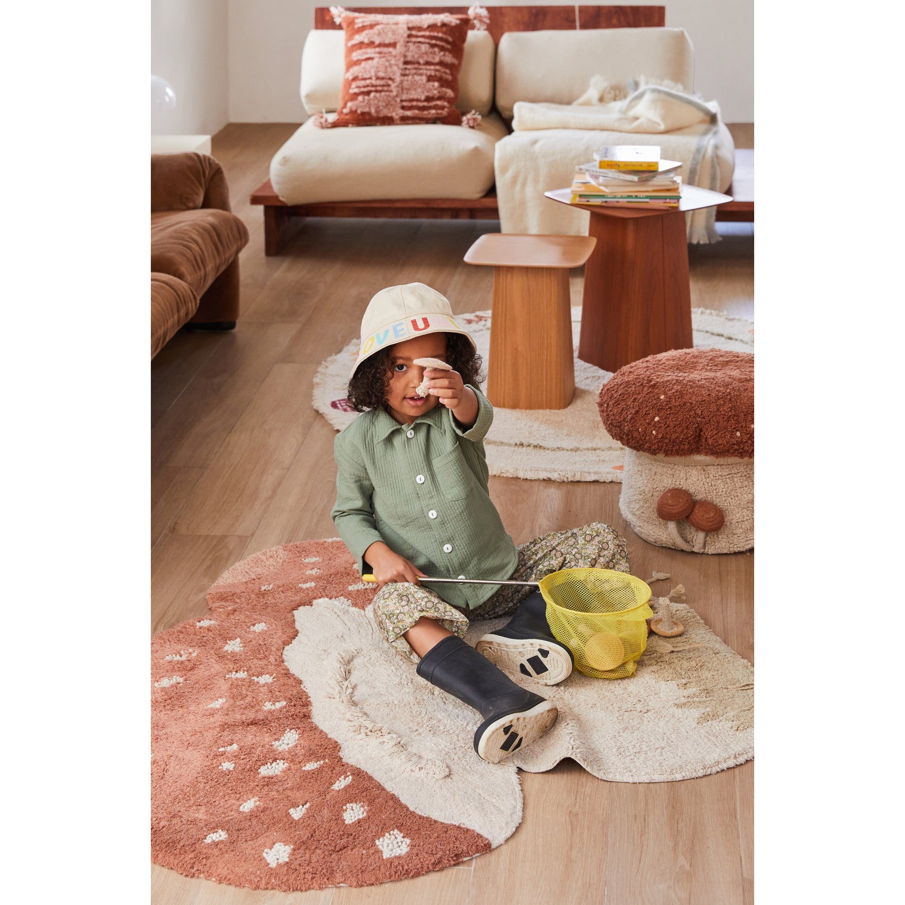 Boletus Washable Rug、mySite、gigharbornorthrealestate