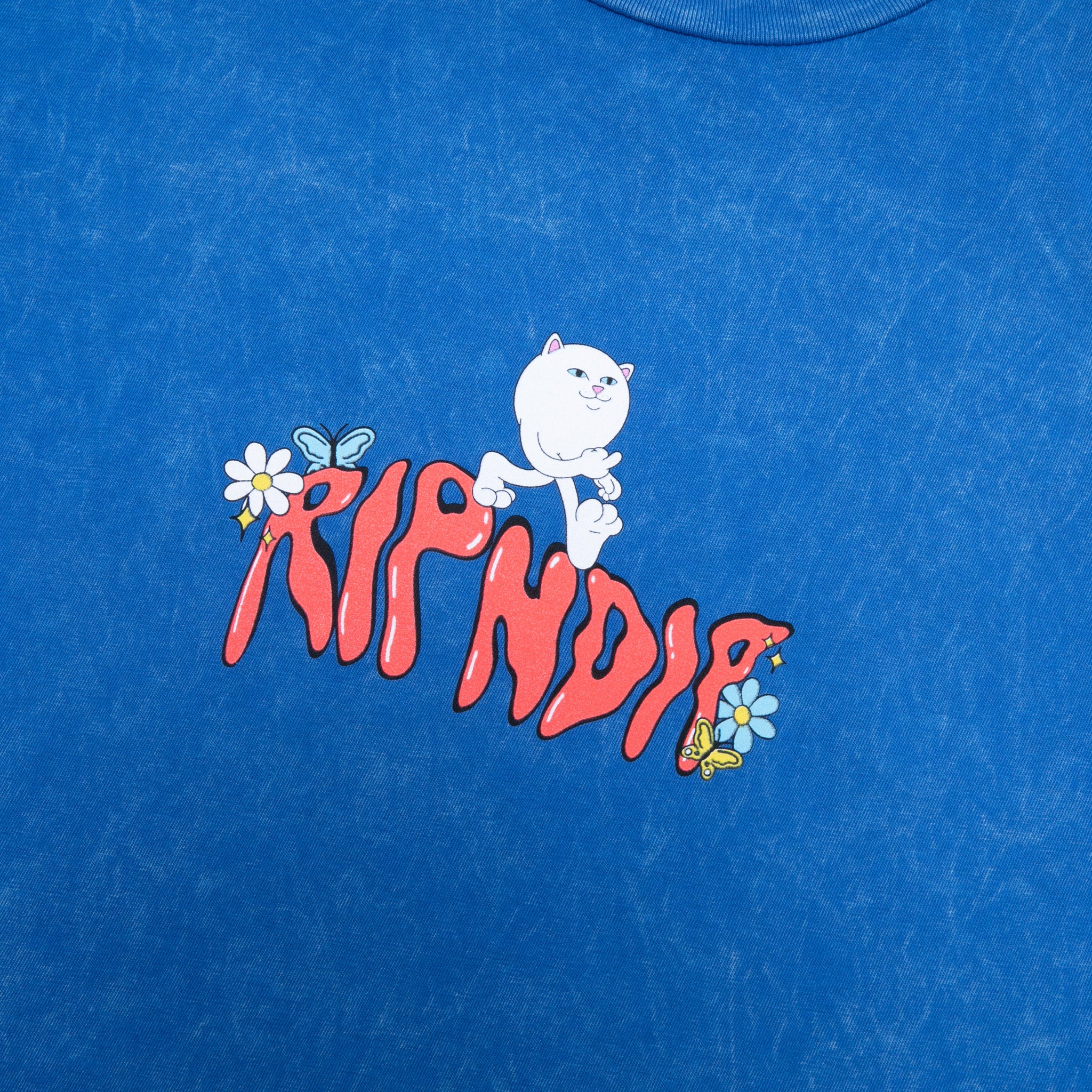  Dont Trip Tee (Cornflower Blue Mineral Wash)、mySite、merchandisen
