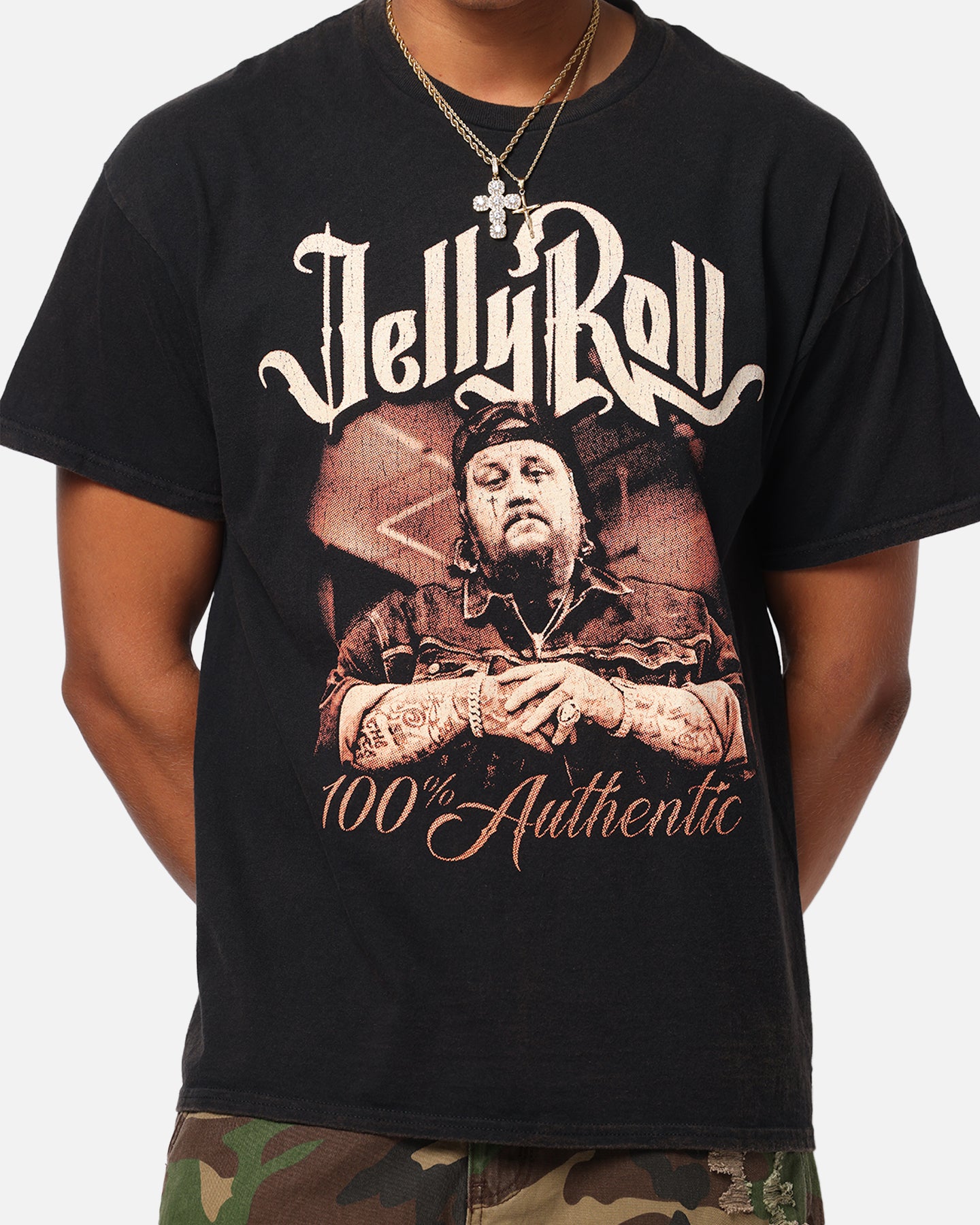Jelly Roll Authentic T-Shirt Black、mySite、zt4zffjzw