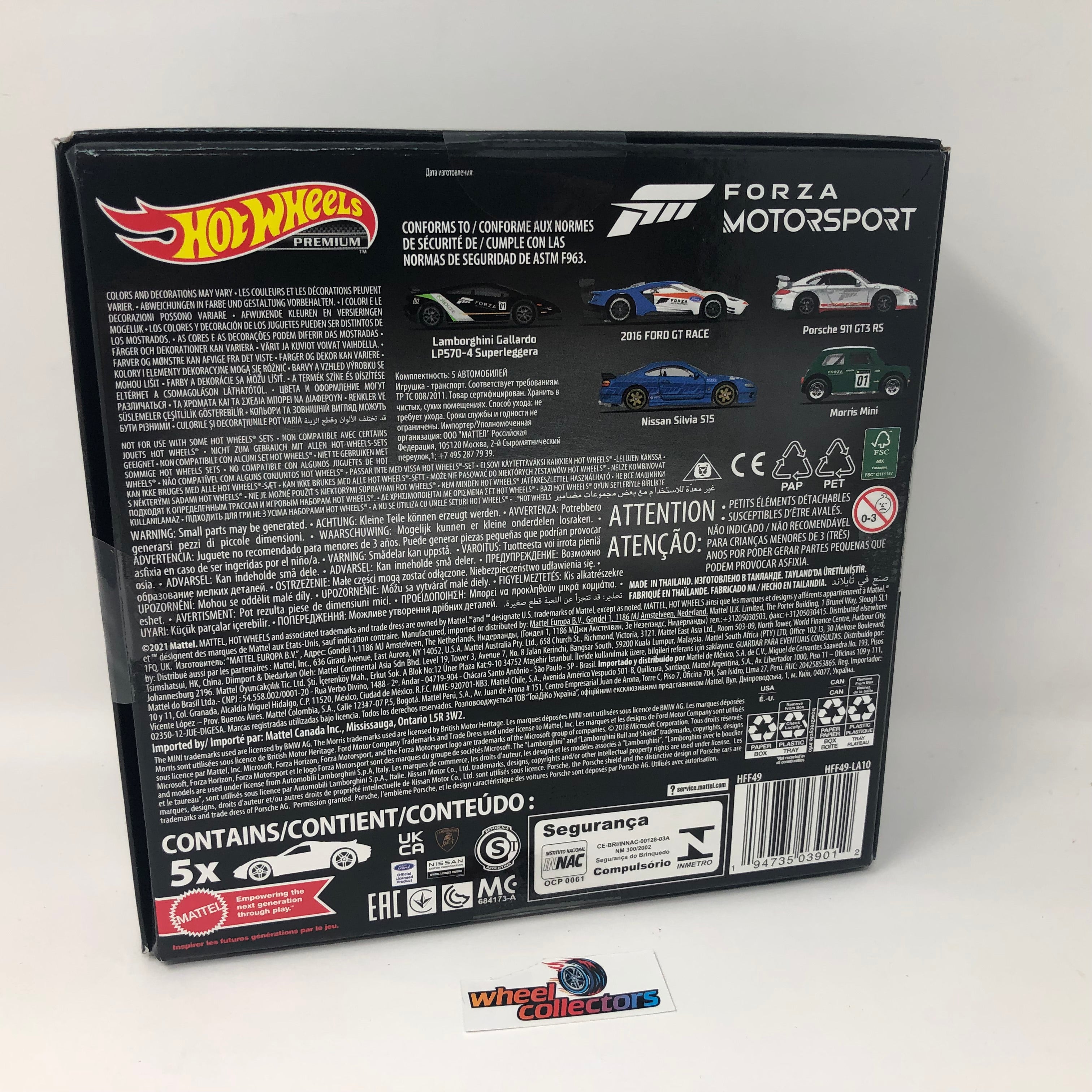 5 Pack * 2022 Hot Wheels Premium Forza Motorsport SET、mySite、hgirdovlk