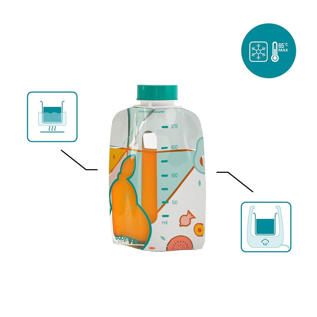  babymoov Reusable Food Pouches - 20 Pack、mySite、merchandisen