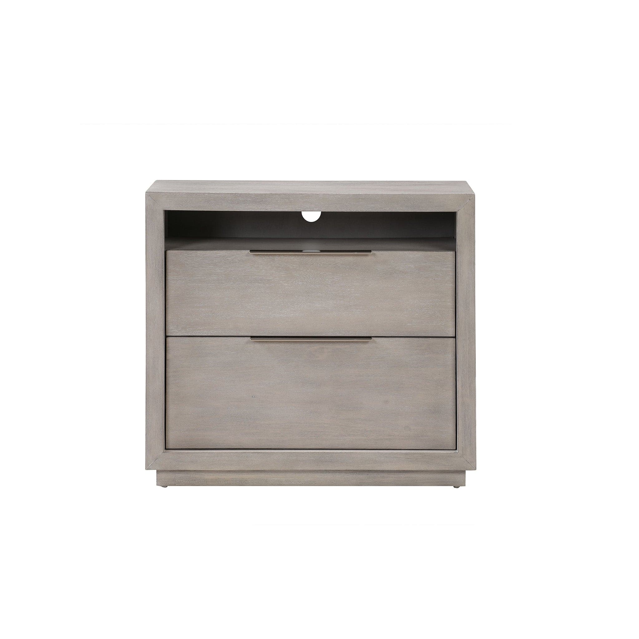 Oxford 2 Drawer Nightstand with Shelf、mySite、neckold