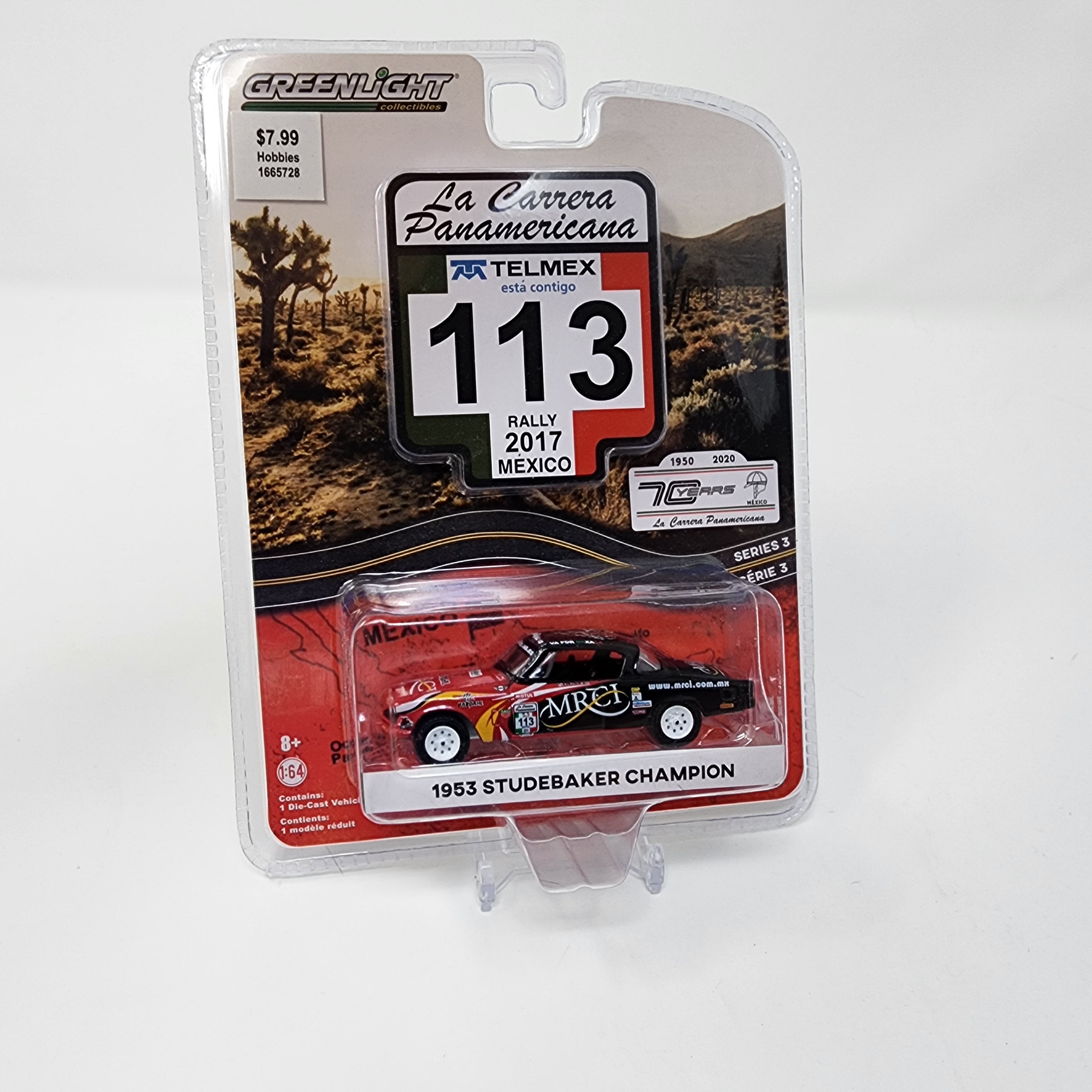 Black/Red * 1953 Studebaker Champion * Greenlight La Carrera Panamericana、mySite、hgirdovlk