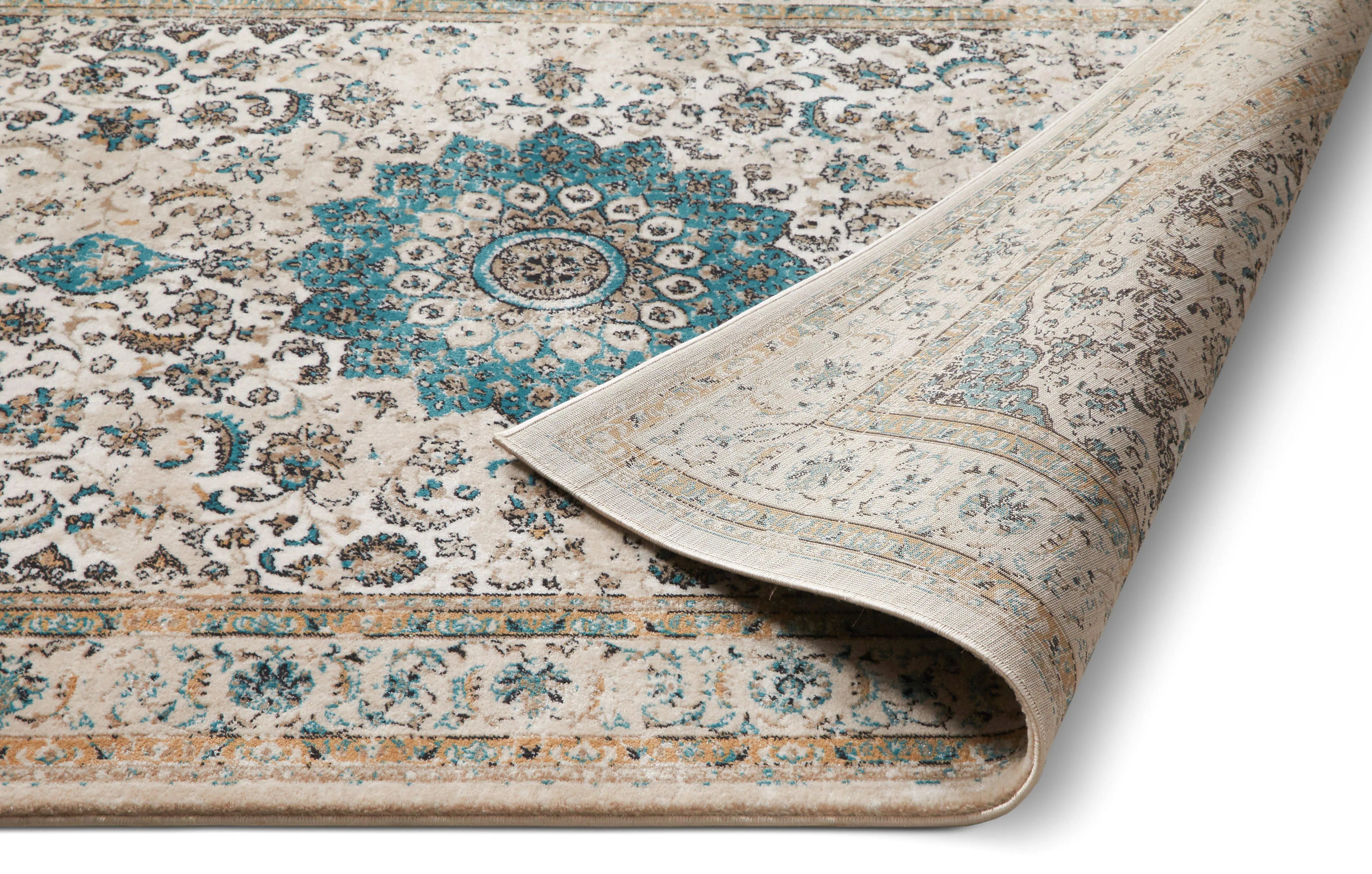 Mahal Beige Vintage Medallion Rug、mySite、gigharbornorthrealestate