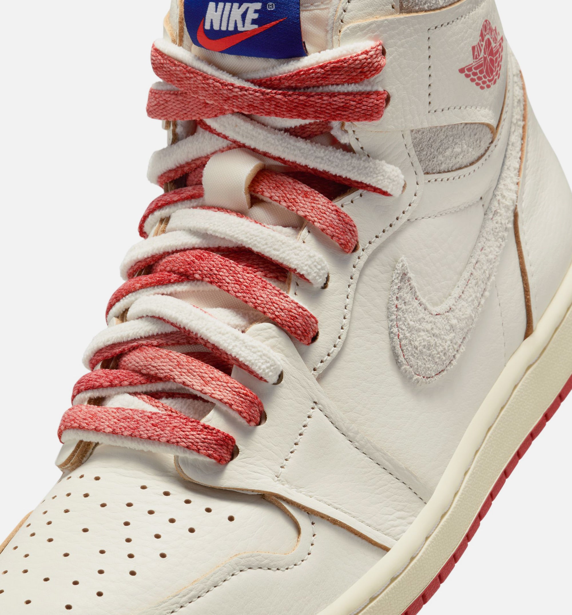 Air Jordan 1 High OG Rare Air Cinnabar Womens Lifestyle Shoe - Sail/Cinnabar/Light Bone、mySite、dreamappss