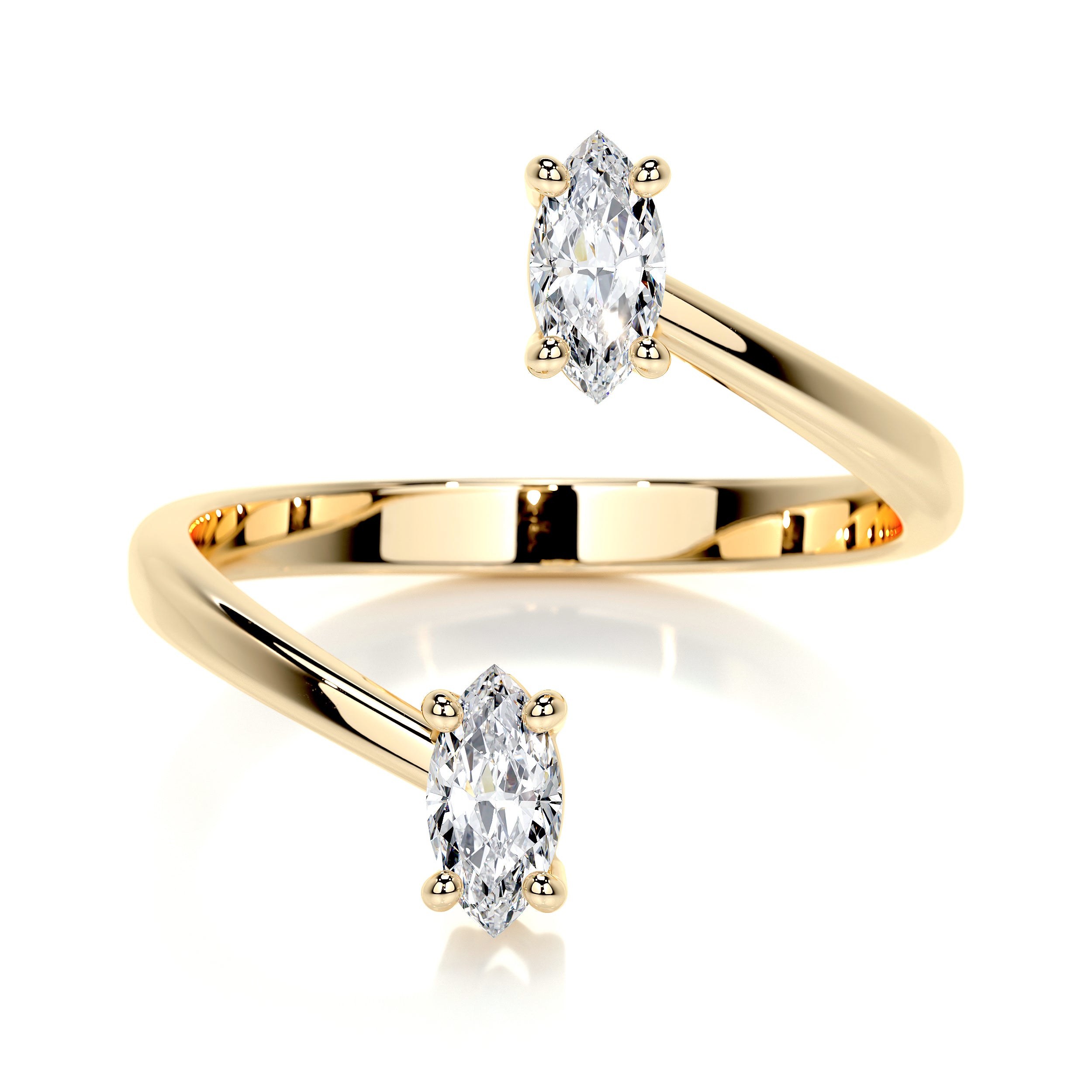 Anita Lab Grown Fashion Ring (0.36 Carat) -18K Yellow Gold、mySite、hinf8tx79