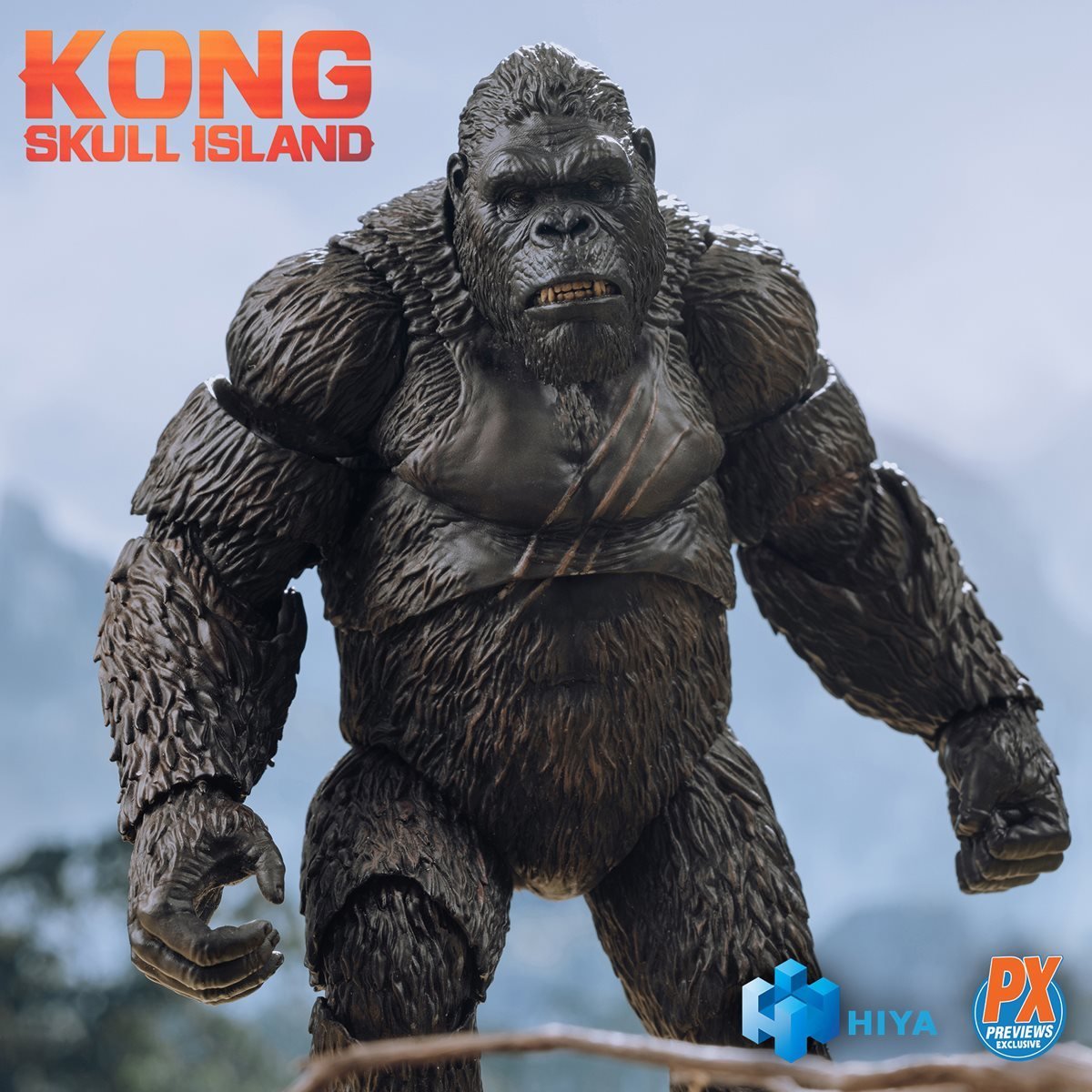 Hiya Toys Exquisite Basic Series Kong: Skull Island King Kong (PX Previews Exclusive)、mySite、hgirdovlk