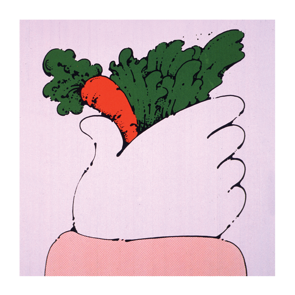 Carrot Pop Art Square Print、mySite、gigharbornorthrealestate